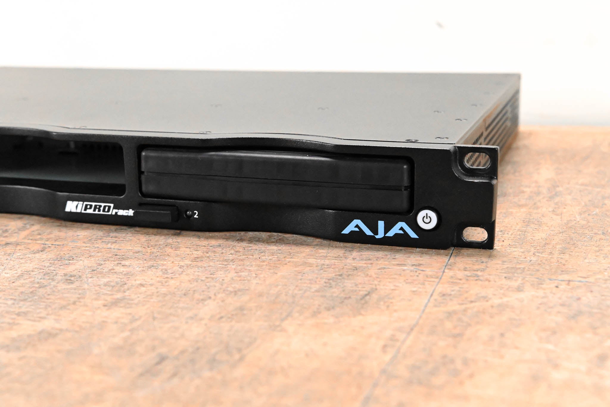AJA Ki Pro Rack Video Recorder and Player with one 256GB KiStor Module