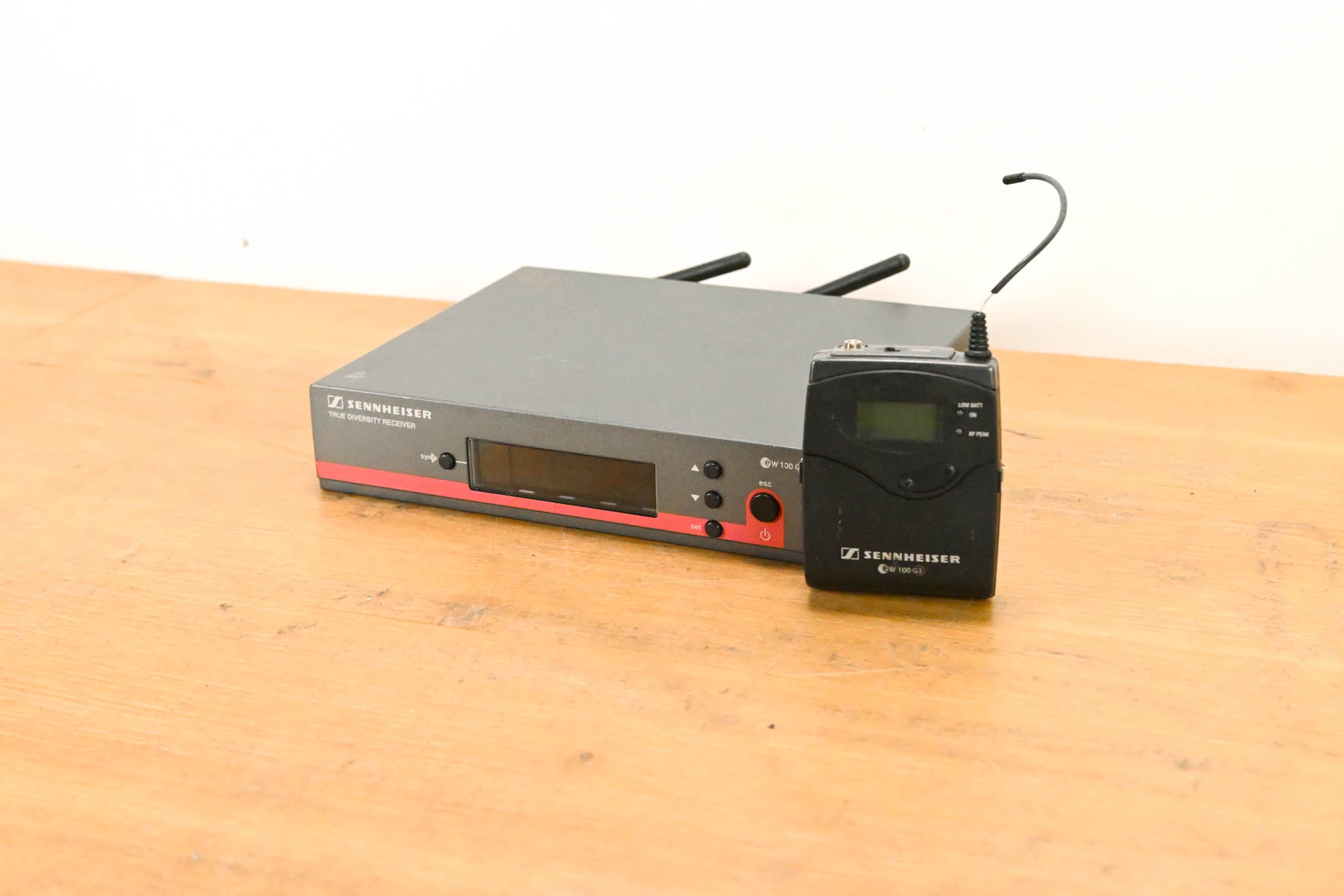 Sennheiser ew 100 G3 Bodypack Wireless System - A Range NO POWER SUPPLY