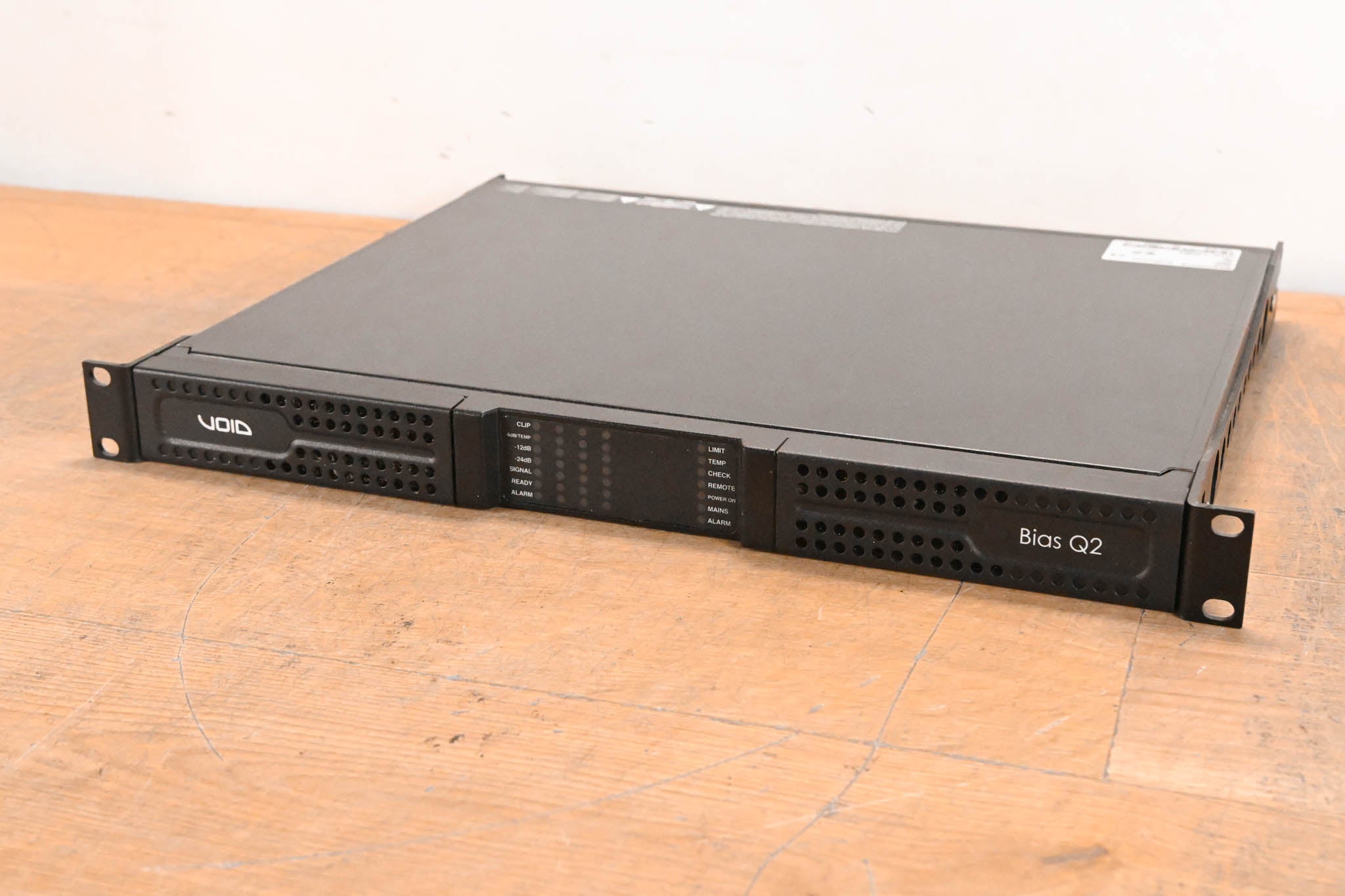 Void Bias Q2 4-Channel DSP Power Amplifier w/ Dante