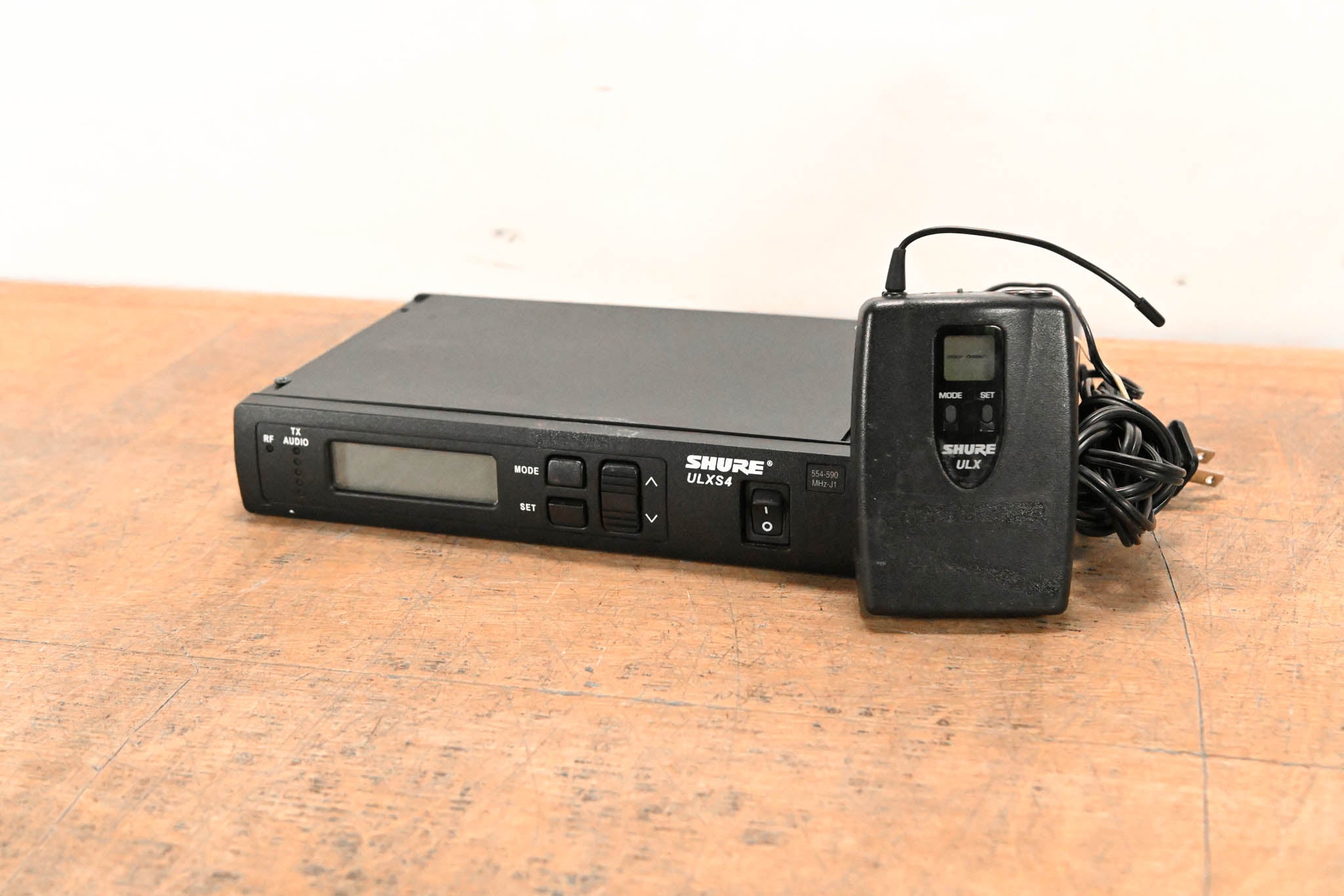 Shure ULXS14 Bodypack Wireless System - J1 Band: 554-590 MHz