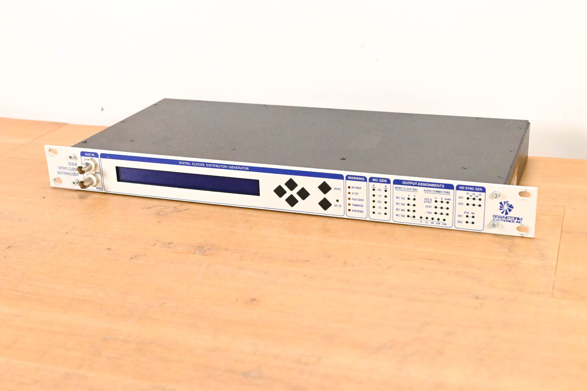 Brainstorm Electronics DCD-8 Word Clock Distripalyzer (NO POWER SUPPLY)
