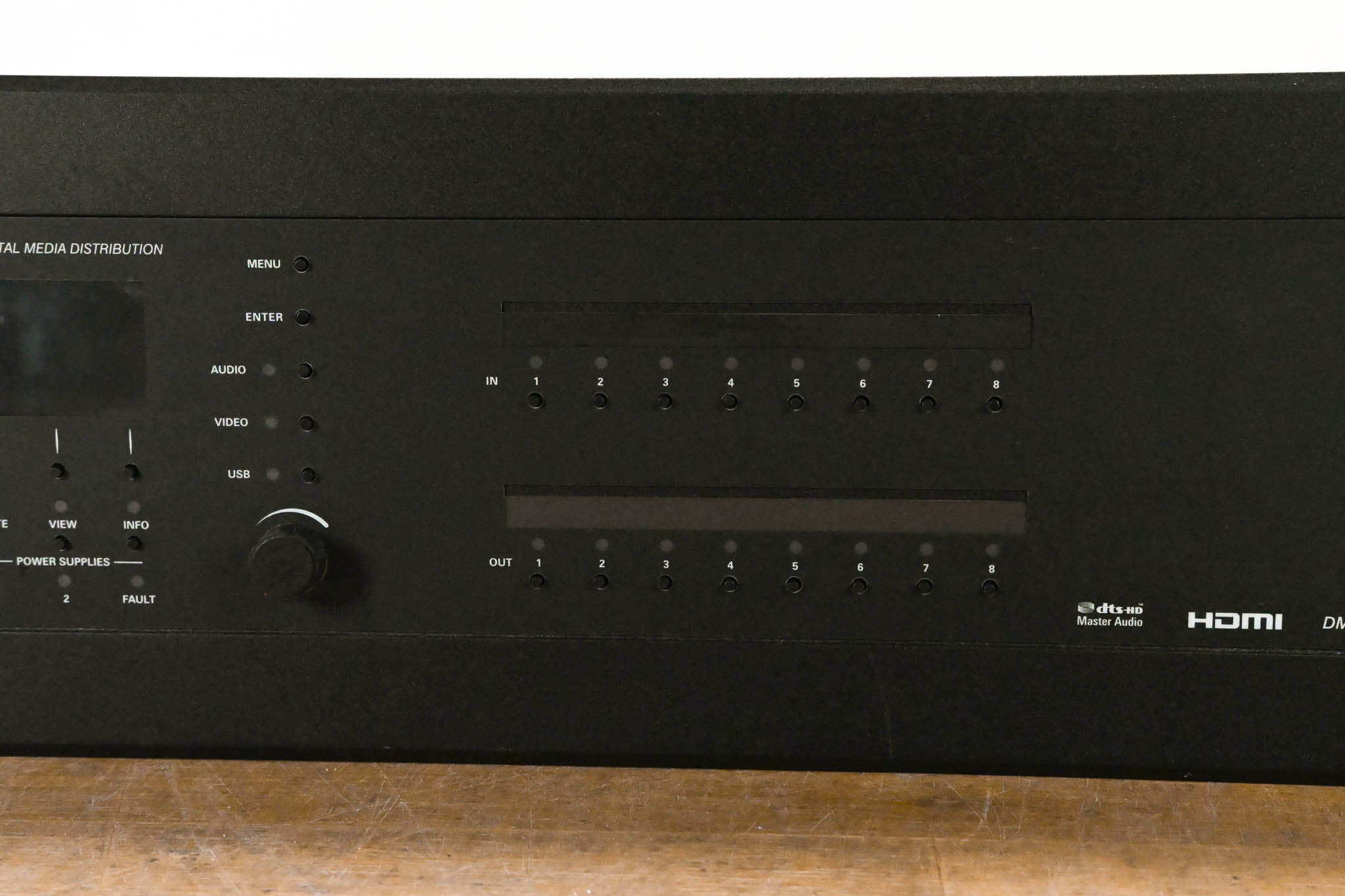 Crestron DM-MD8X8-RPS 8x8 DigitalMedia Switcher with Redundant PSU