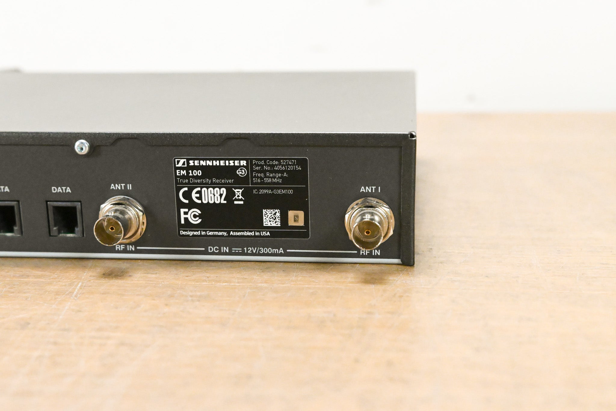 Sennheiser ew 100 G3 Handheld Wireless System A Range - NO POWER SUPPLY