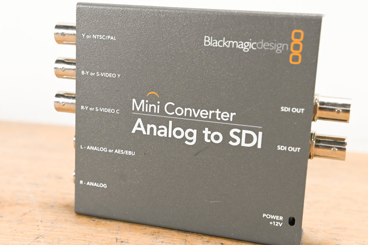 Blackmagic Design Mini Converter Analog to SDI (NO POWER SUPPLY)