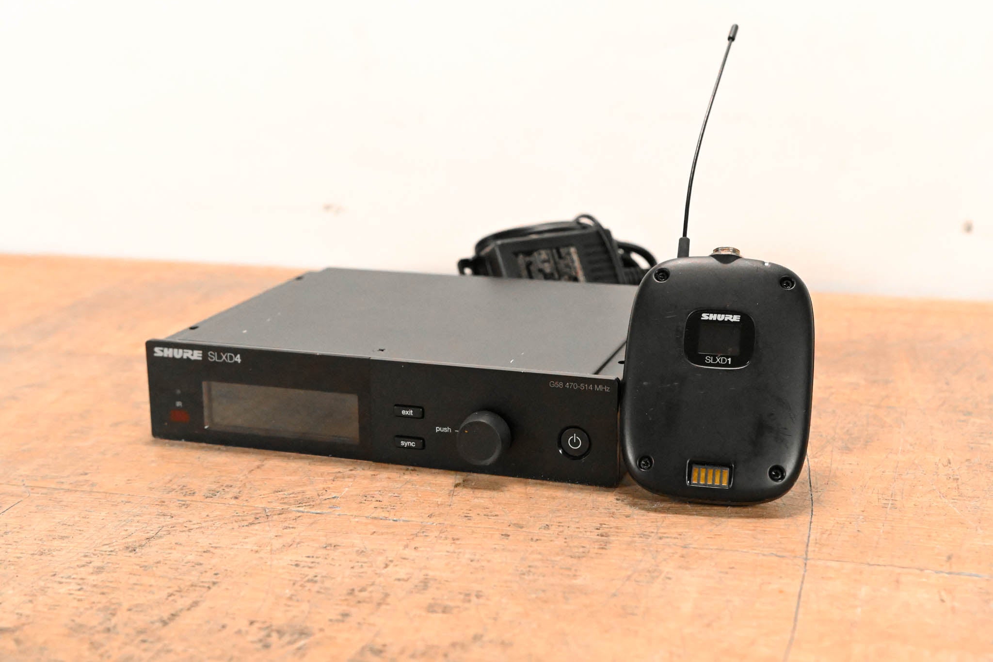 Shure SLXD14 Bodypack Wireless System - G58 Band: 470-514 MHz