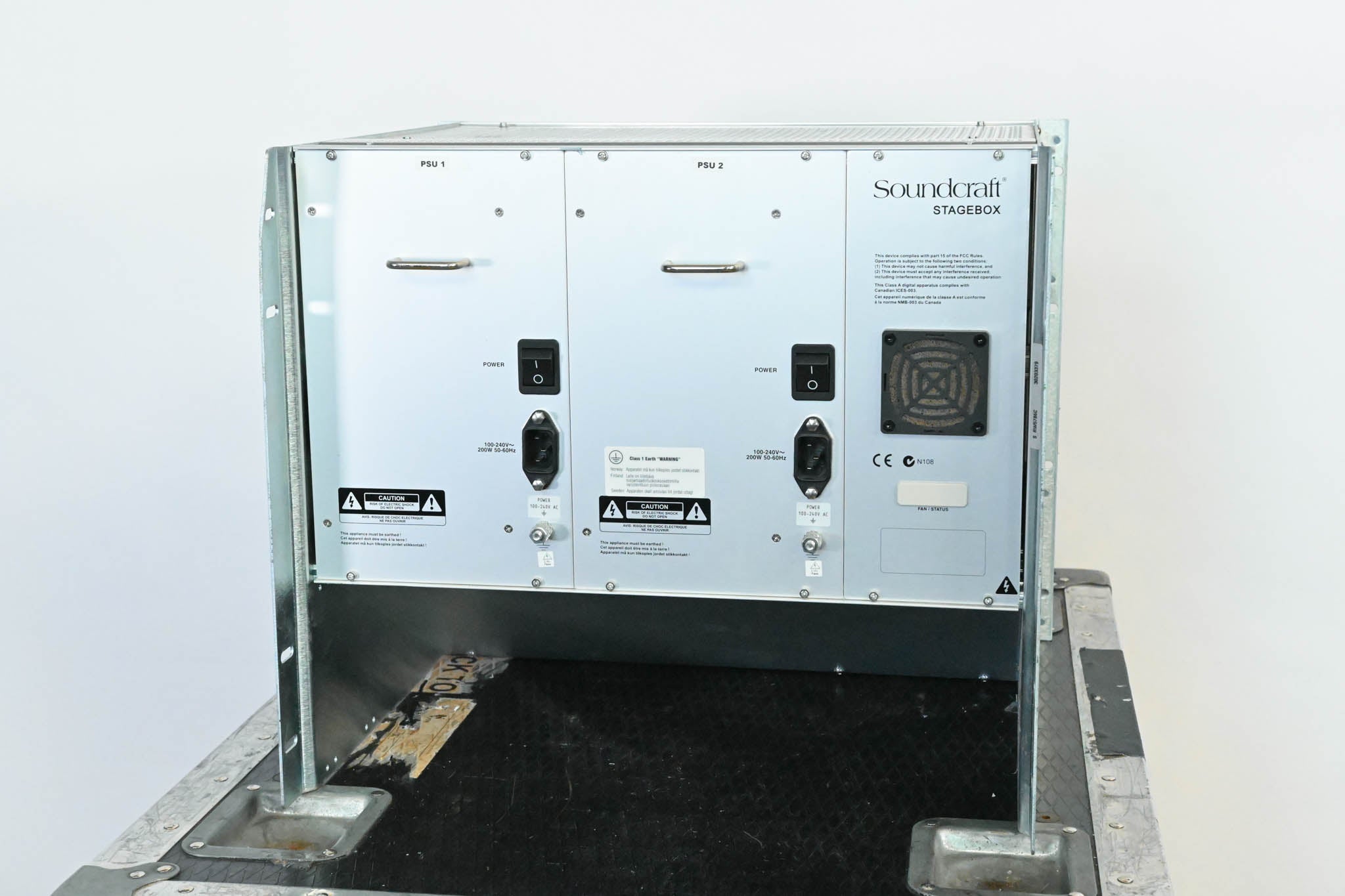 Soundcraft Vi6 Console with Local Rack, Stage Box, and Breakout Box