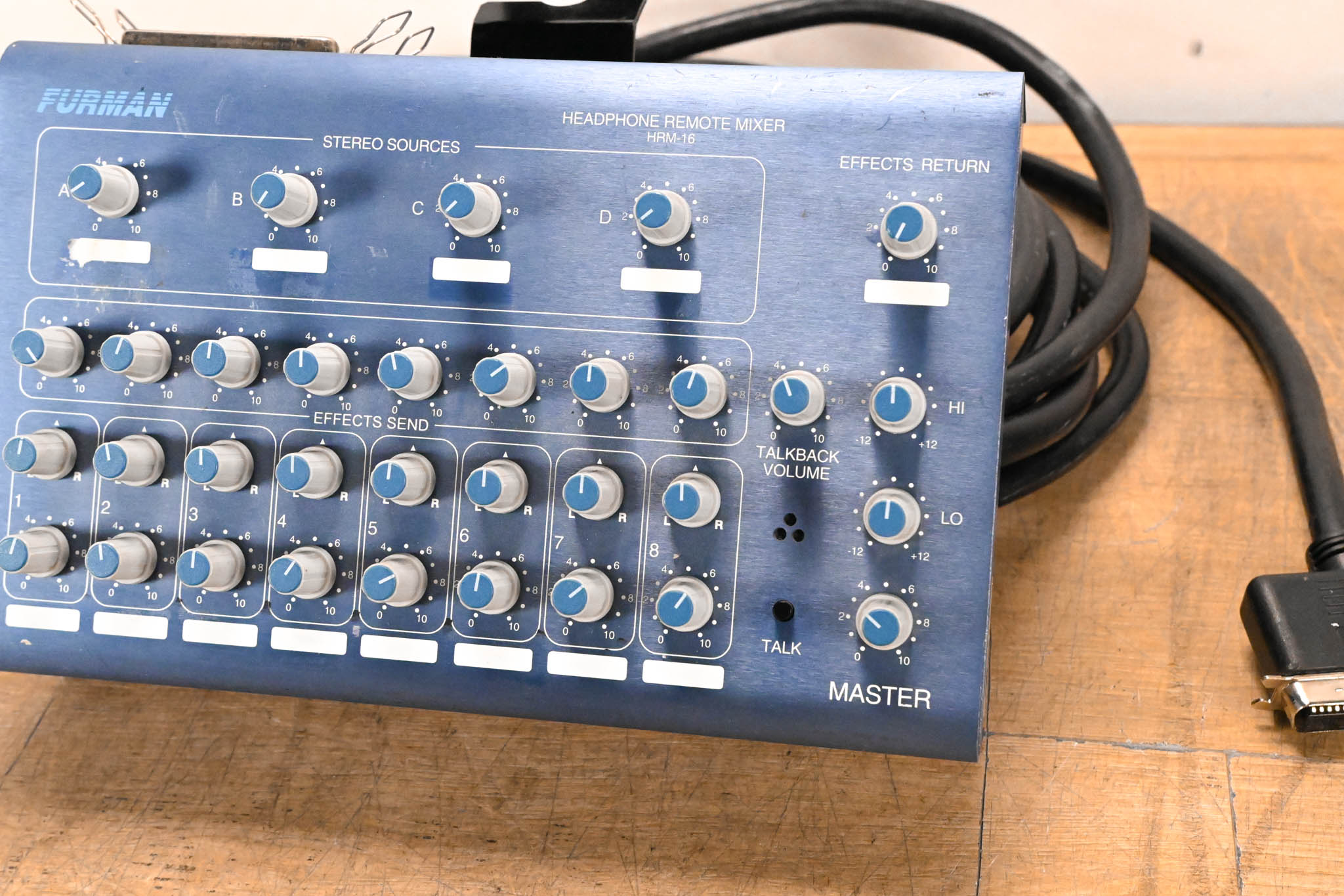 Furman HRM-16 16-Channel Headphone Mixing Station