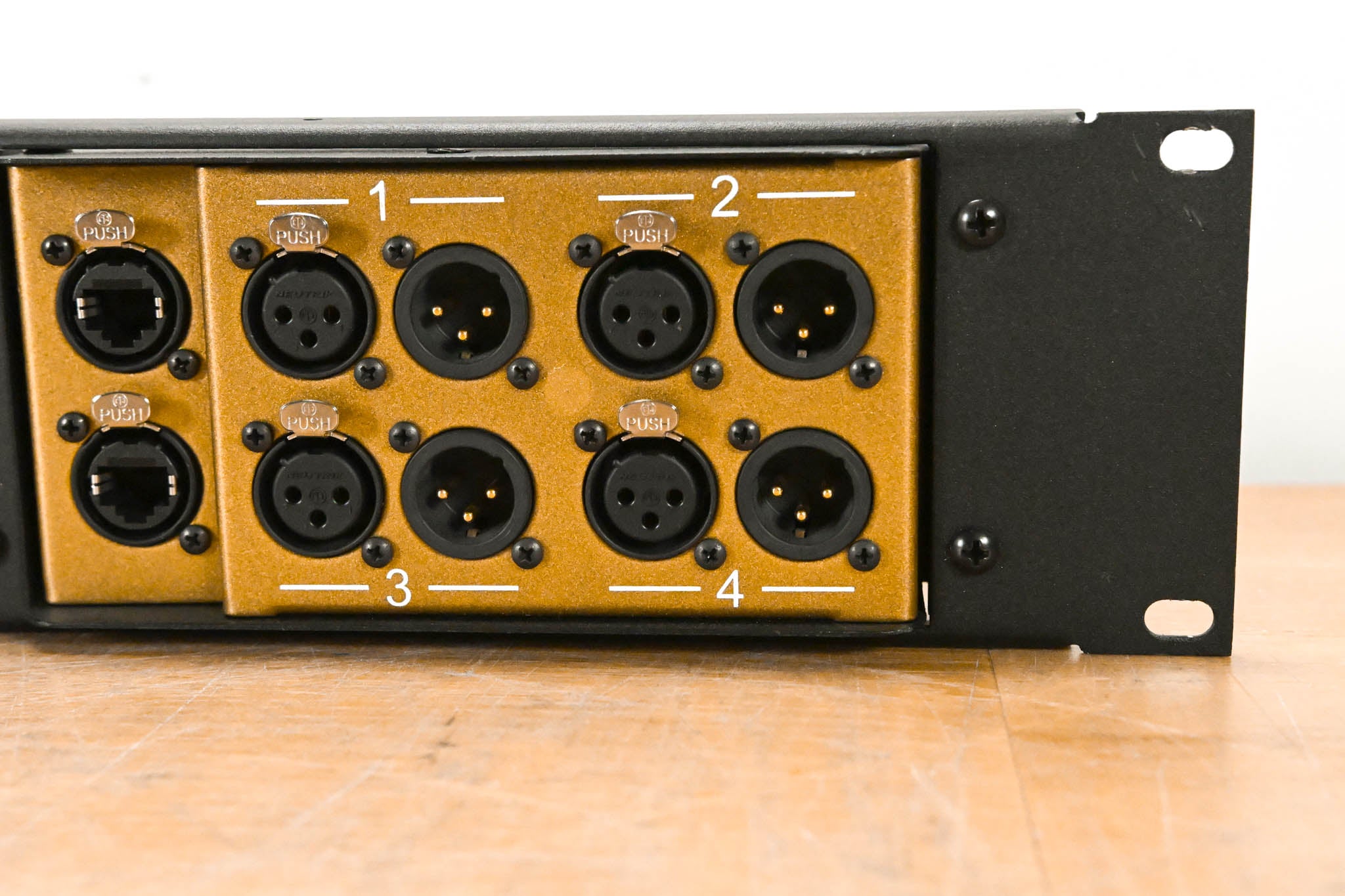 Whirlwind CATDUSA-2R-KIT 2 RU Rackmount Kit w/ Dual Catdusa Snake Boxes