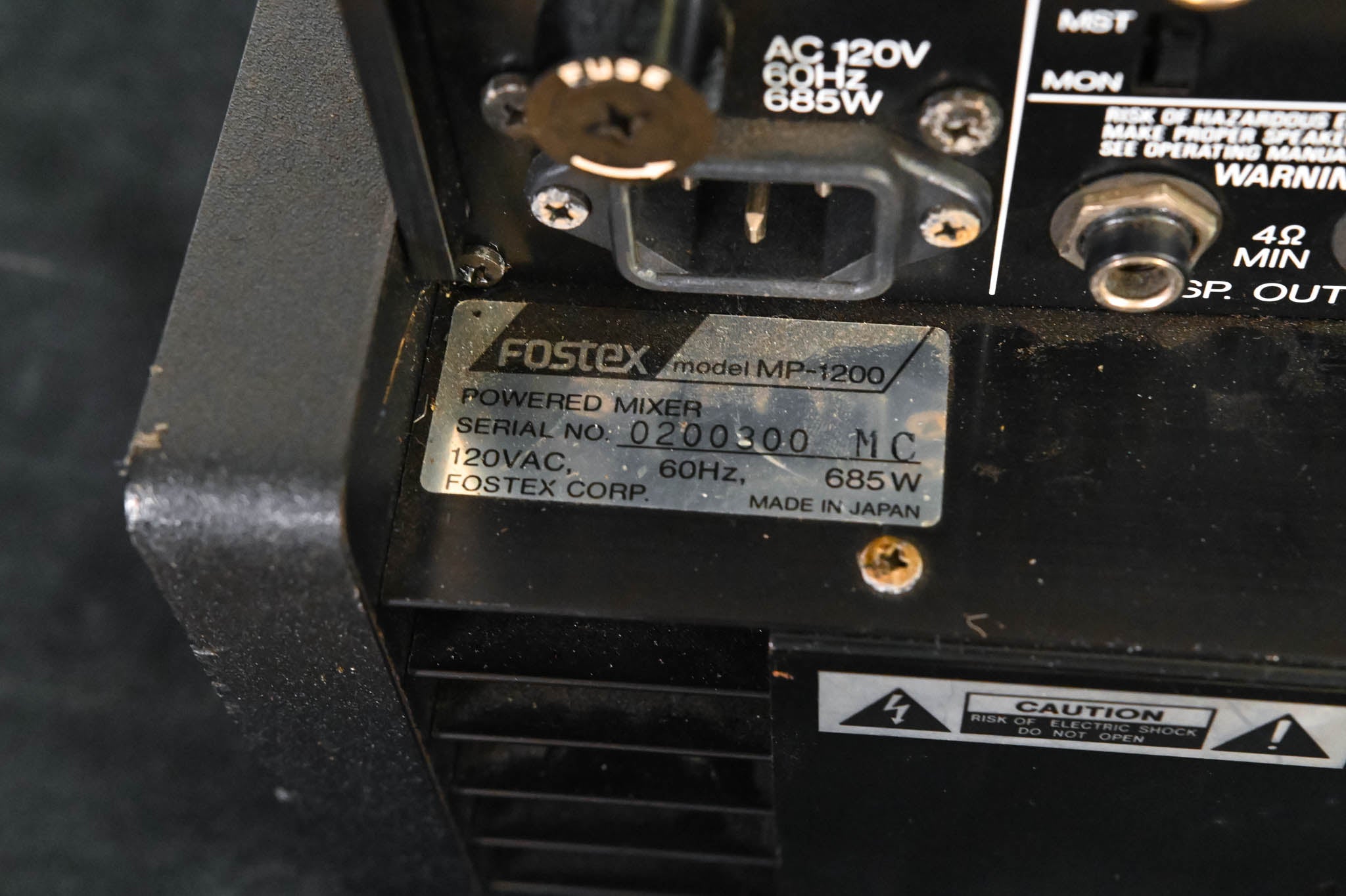 Fostex MP-1200 Powered Mixer