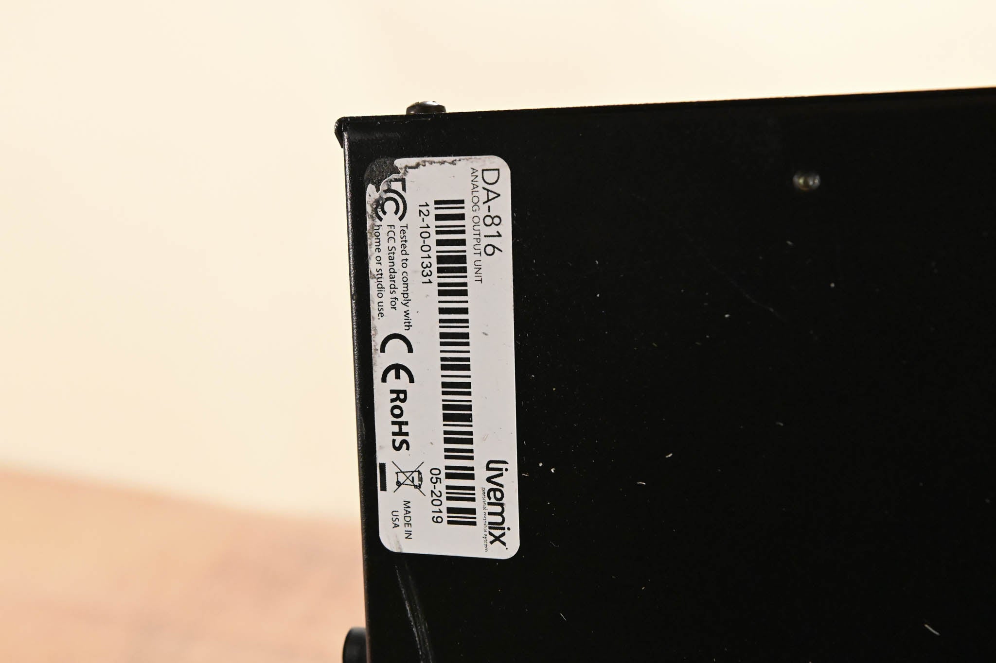 Digital Audio Labs Livemix DA-816 Analog Output Unit (NO POWER SUPPLY)