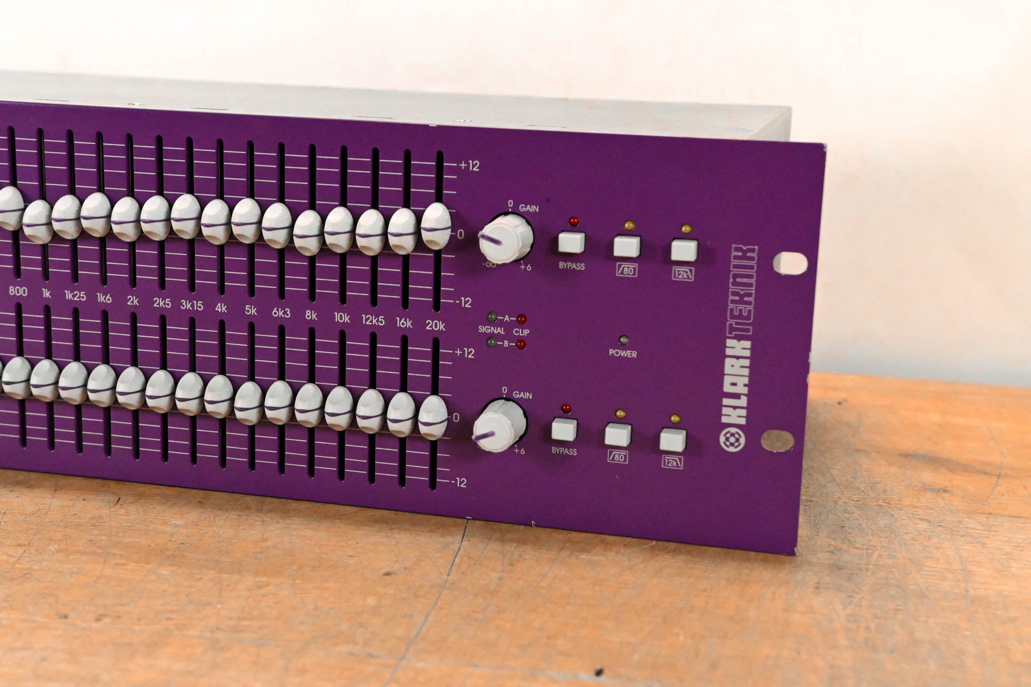 Klark Teknik SQ1G Square ONE Graphic 2-Channel 30-Band Graphic Equalizer