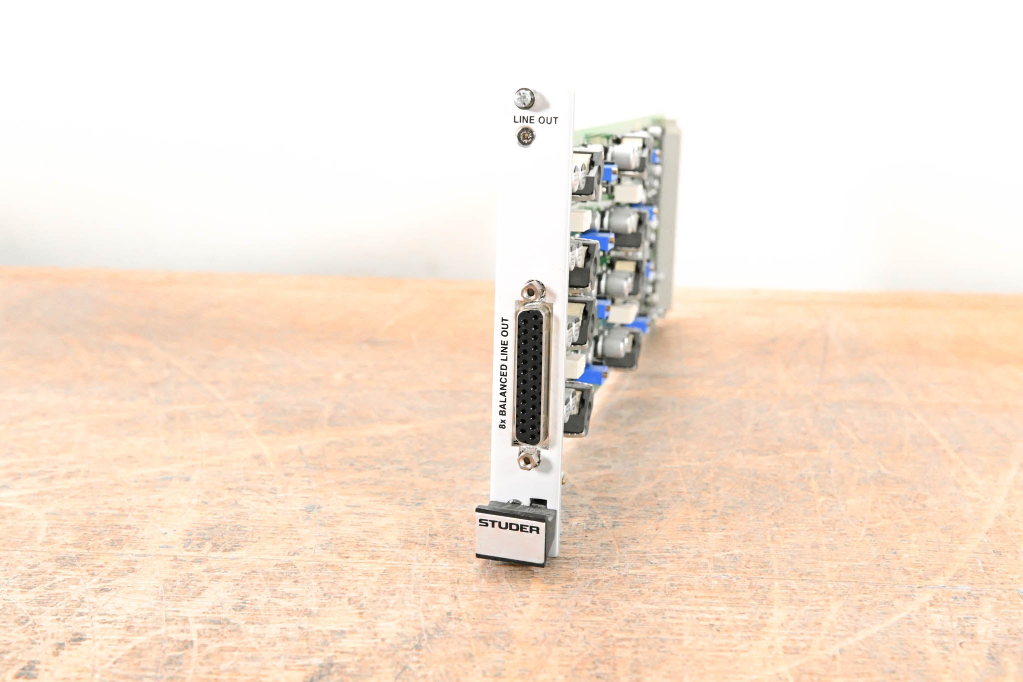 Studer 8-Channel Analog Line Out Card for D21m & D23m Modular I/O System