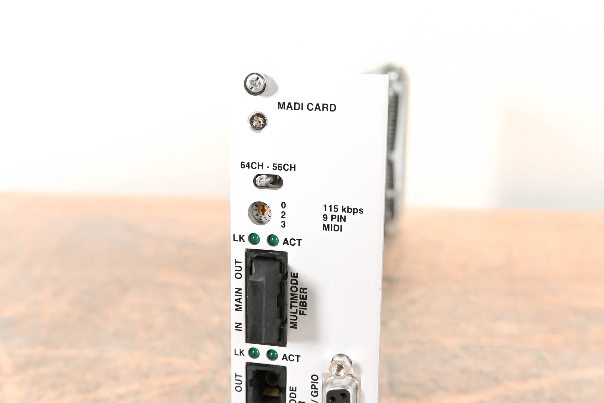 Studer MADI I/O Card for D21m Modular I/O System