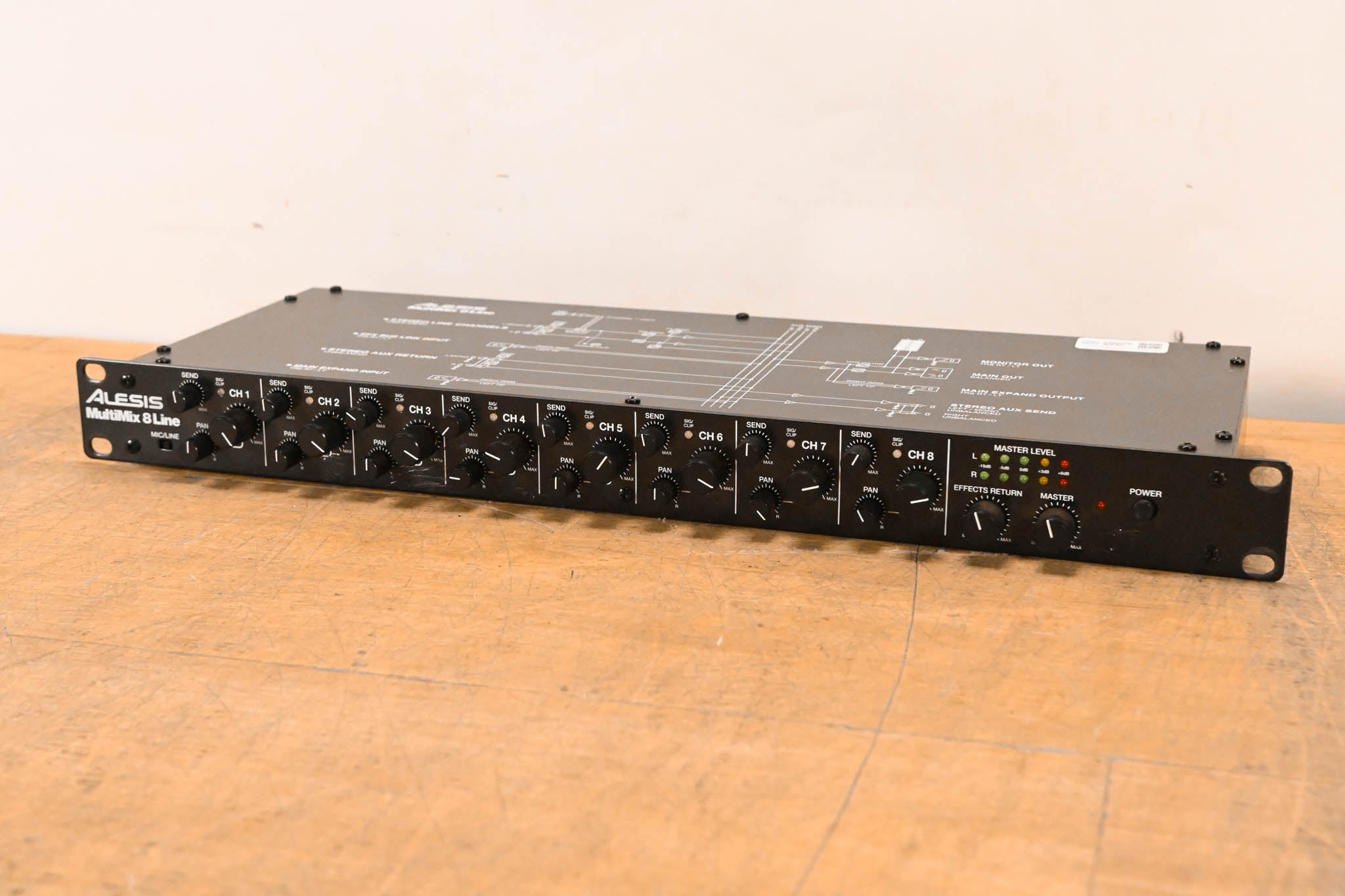 Alesis MultiMix 8 Line Rack Mixer