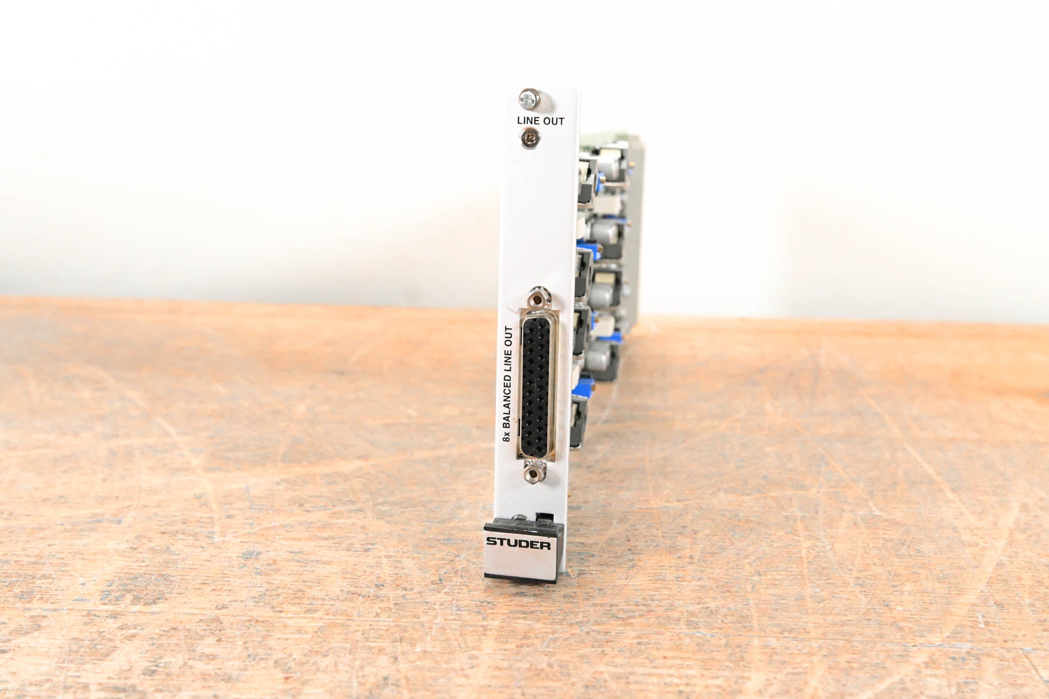 Studer 8-Channel Analog Line Out Card for D21m & D23m Modular I/O System