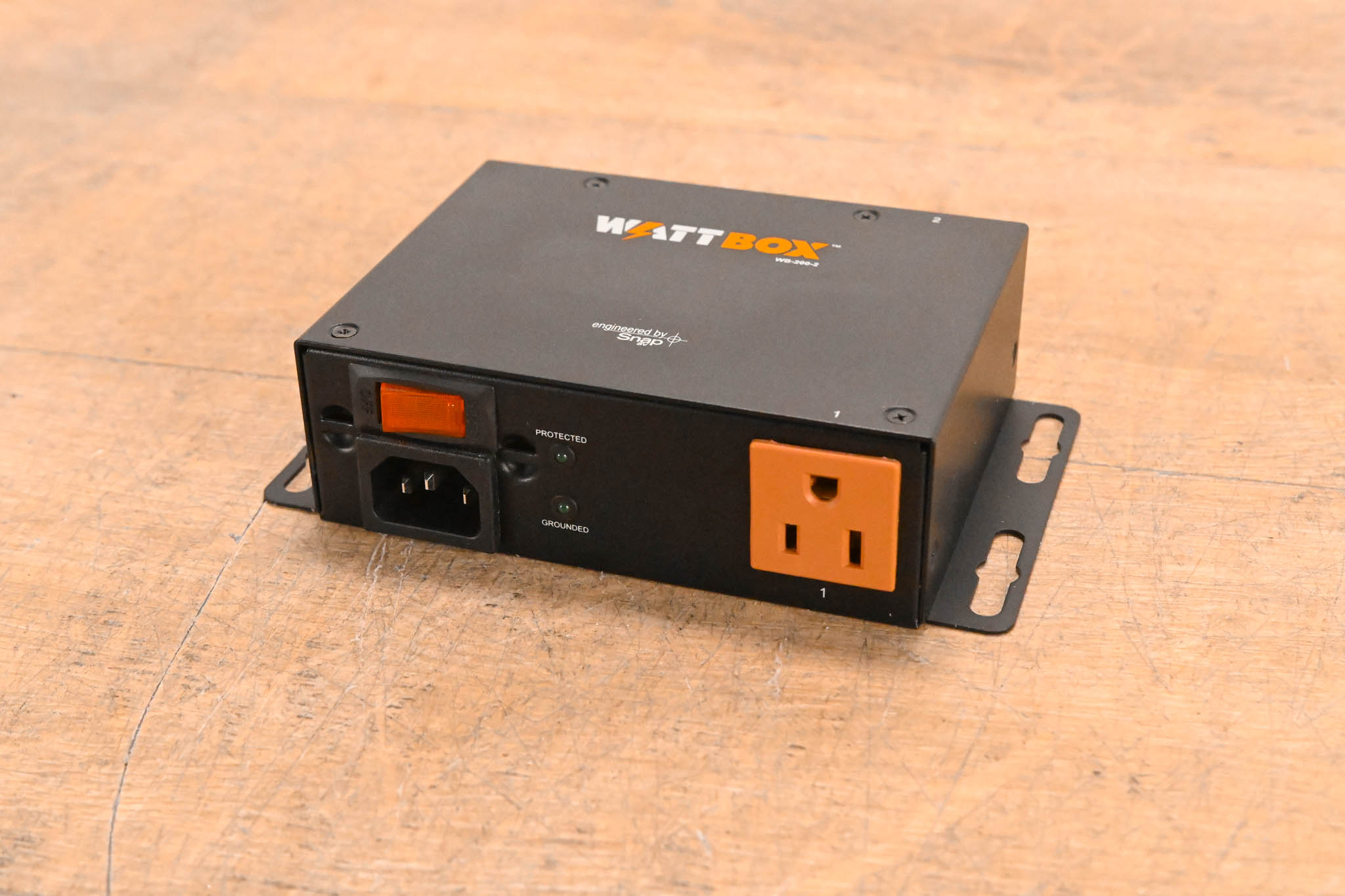 WattBox WB-200-2 Mounted Power Conditioner with 2 Outlets