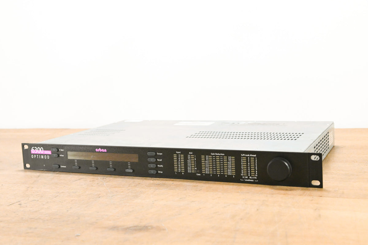 Orban Optimod 6300 Broadcast Digital Audio Processor