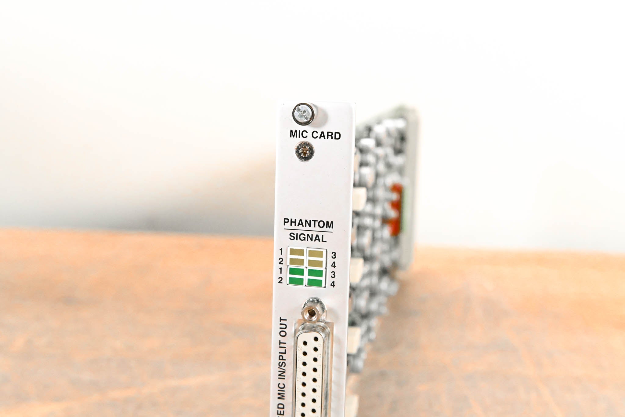 Studer Mic/Line In Card for D21m Modular I/O System