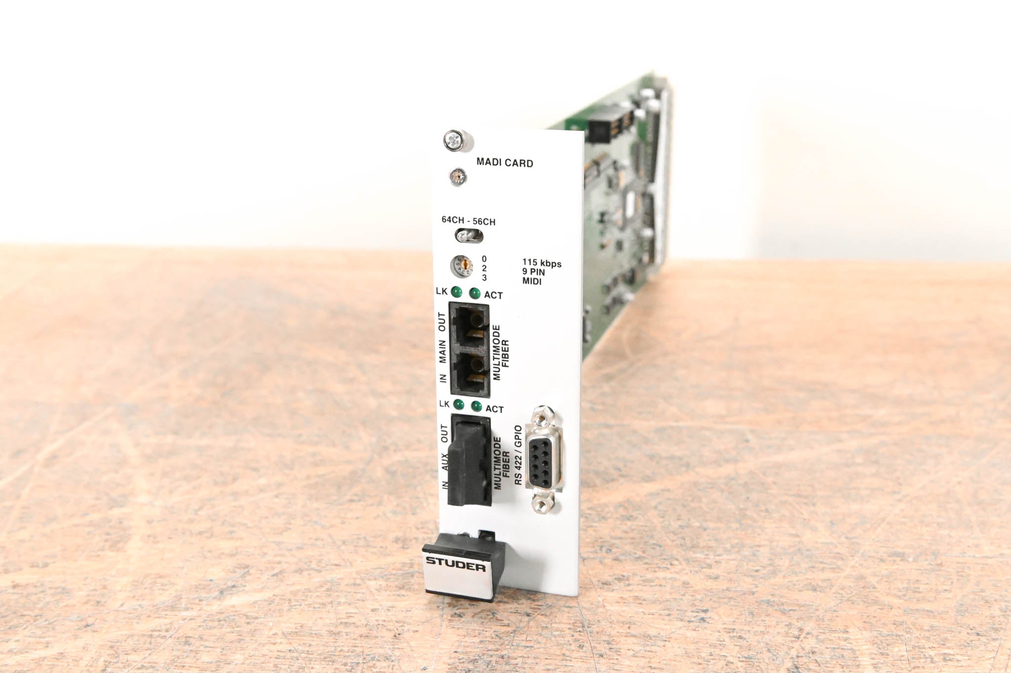 Studer MADI I/O Card for D21m Modular I/O System