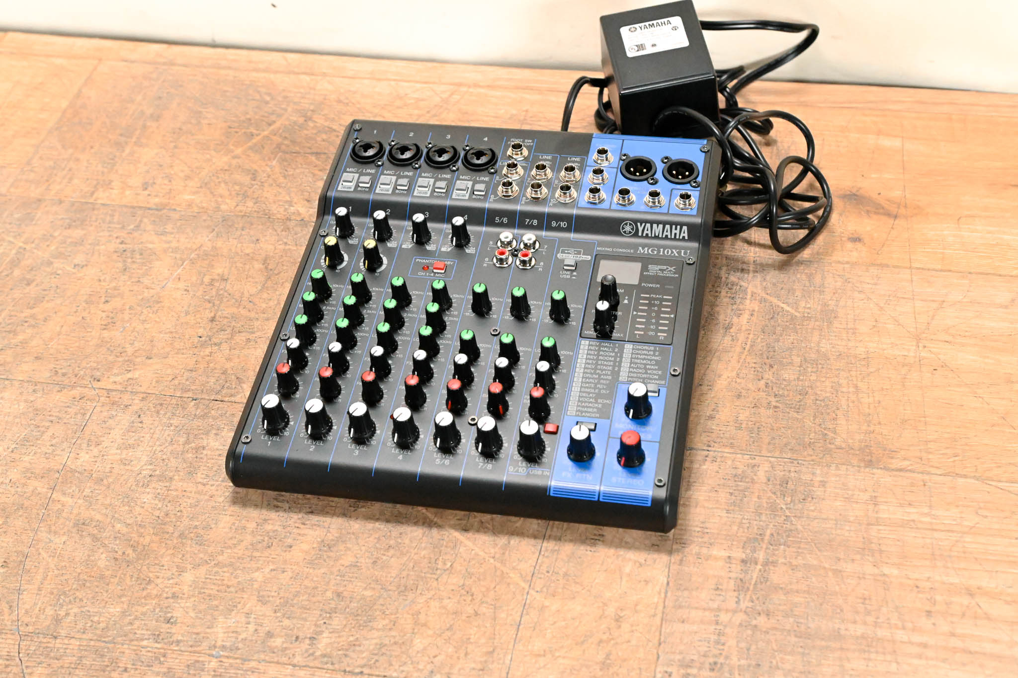 Yamaha MG10XU 10-Channel Mixer with USB and Effects
