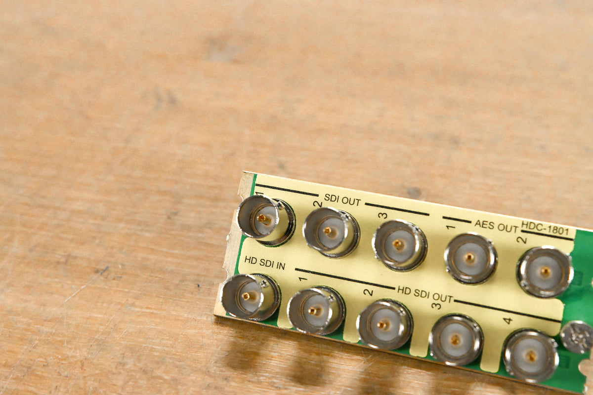 Miranda HDC-1801 Rear I/O Module for Densité Frame