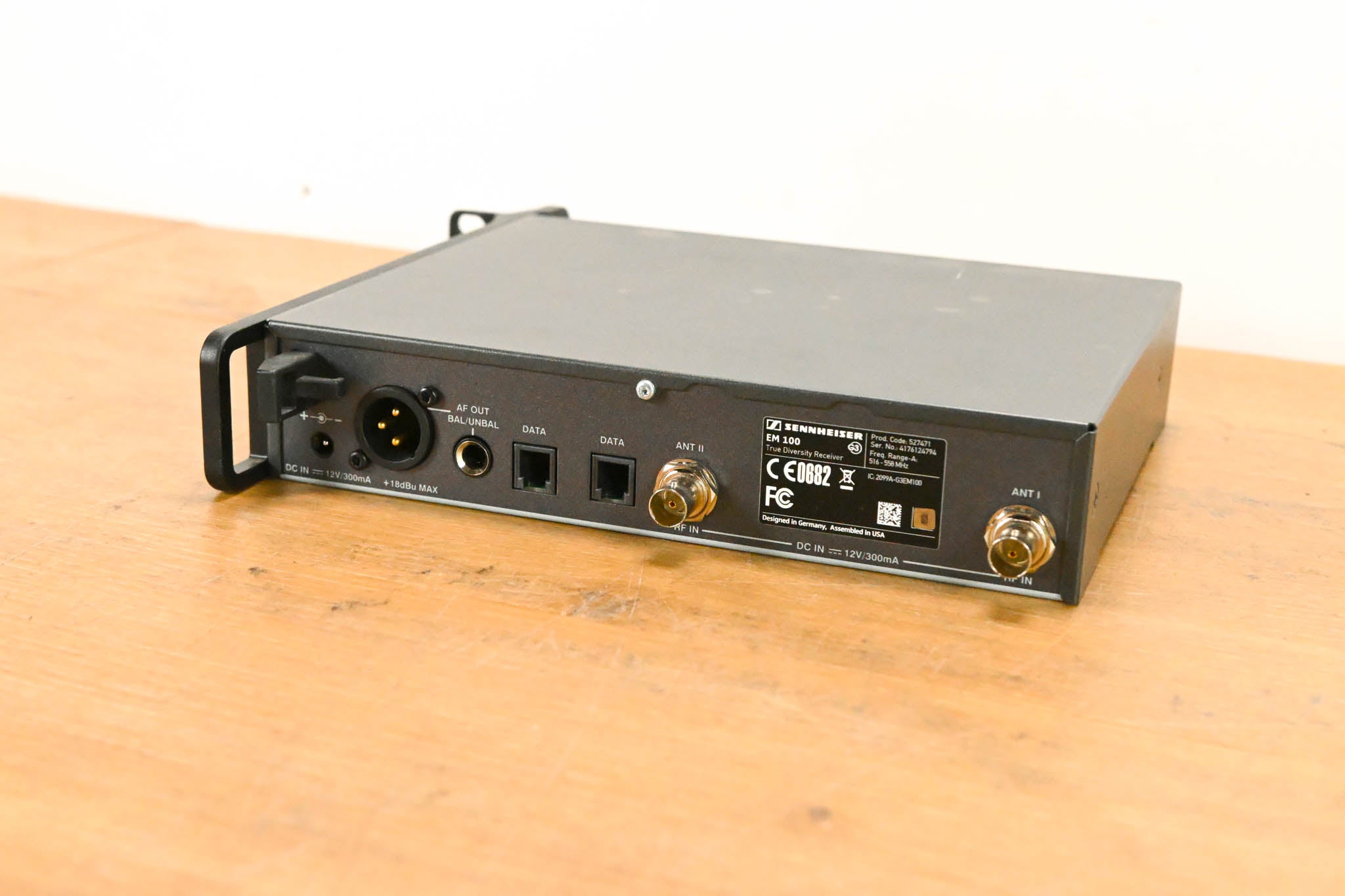 Sennheiser ew 100 G3 Bodypack Wireless System - A Range NO POWER SUPPLY