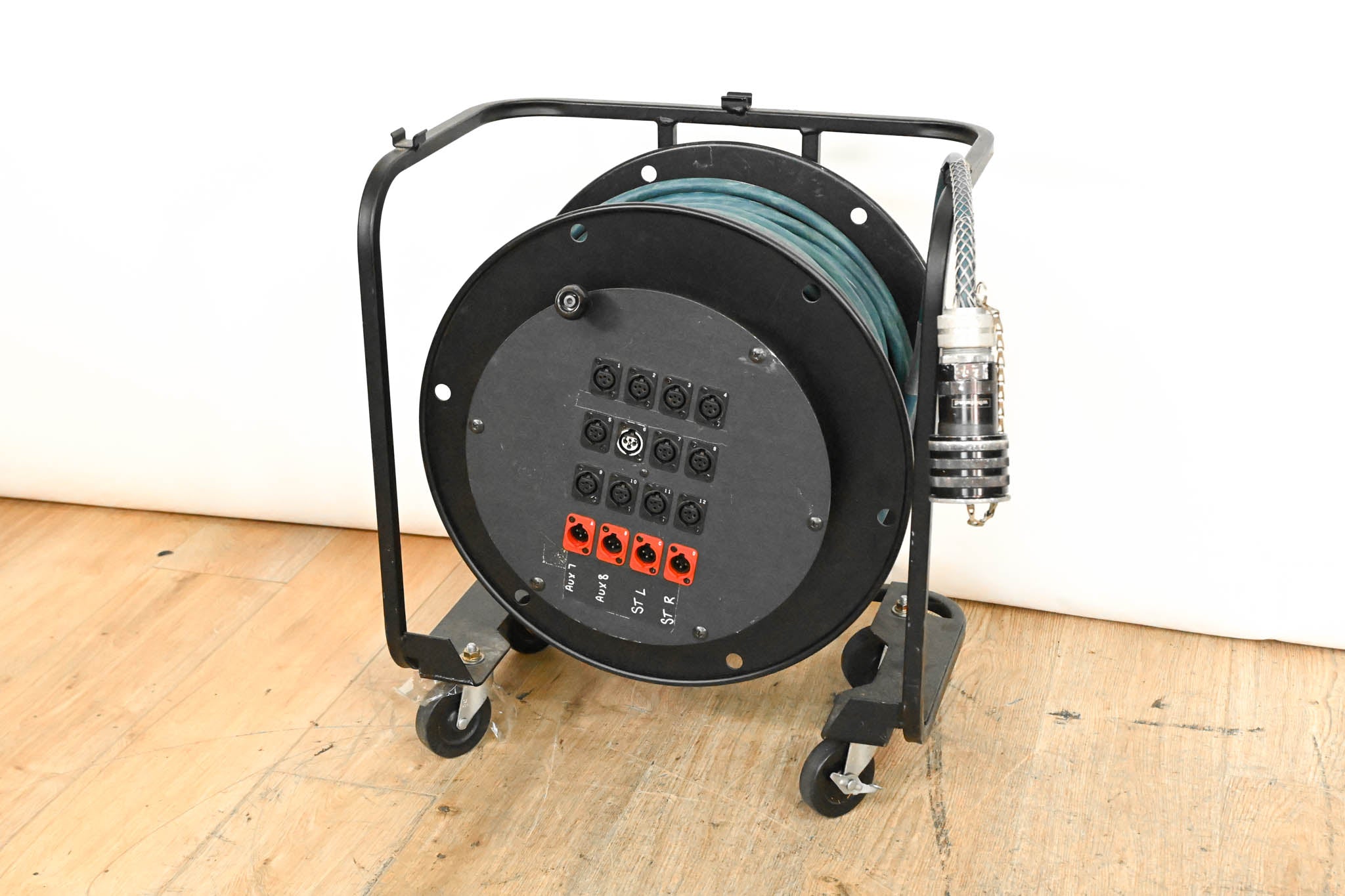 Whirlwind 12x4 Reel Snake with W5IRP Connector - 200ft