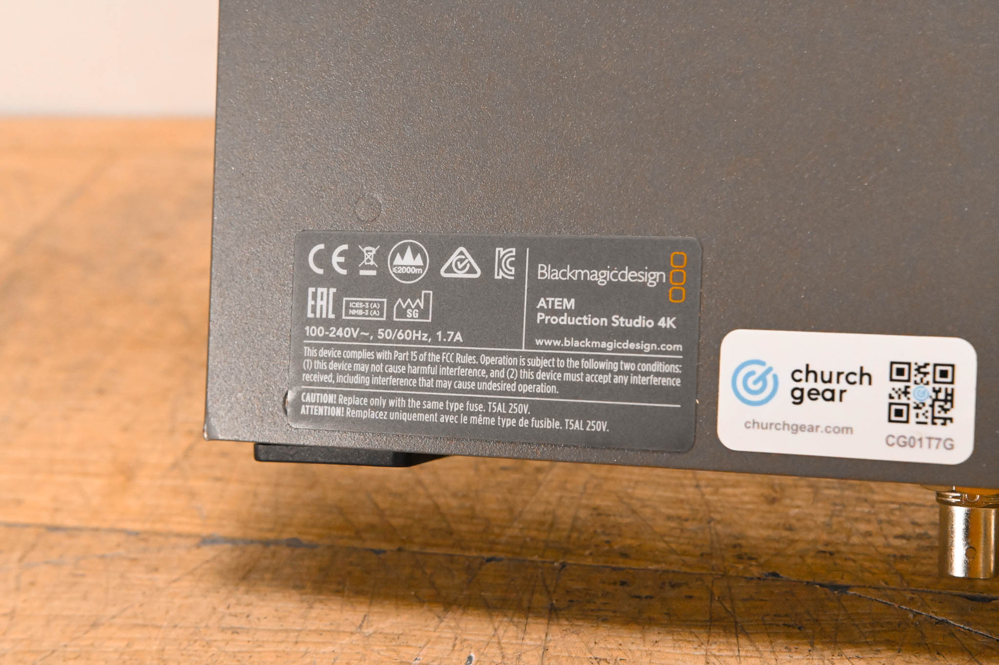 Blackmagic Design ATEM Production Studio 4K Live Switcher