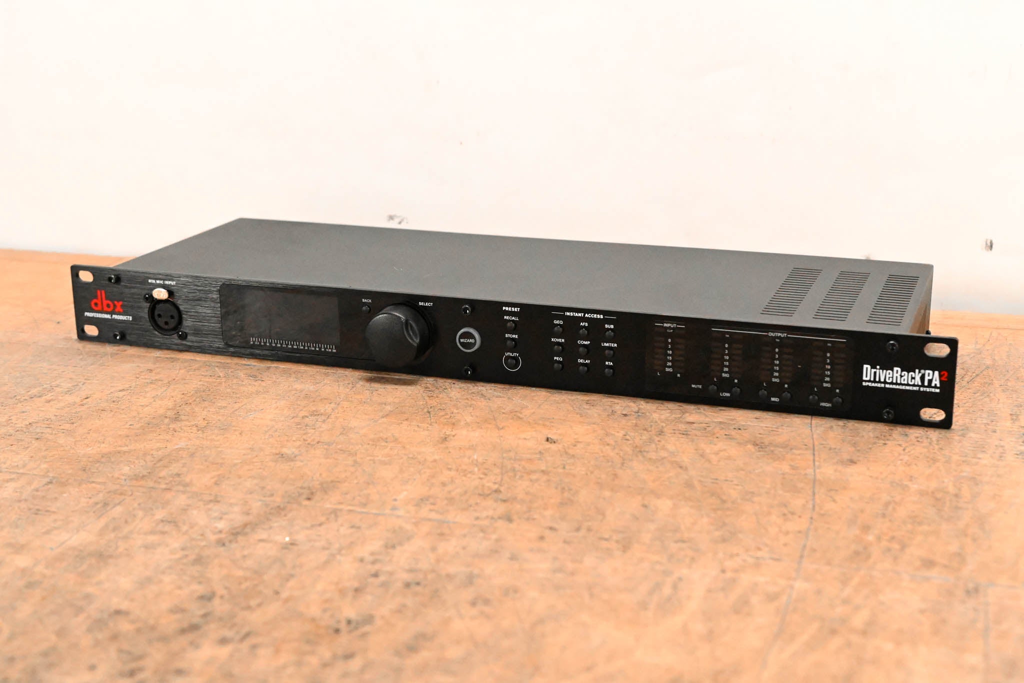 dbx DriveRack PA2 Complete Loudspeaker Management System