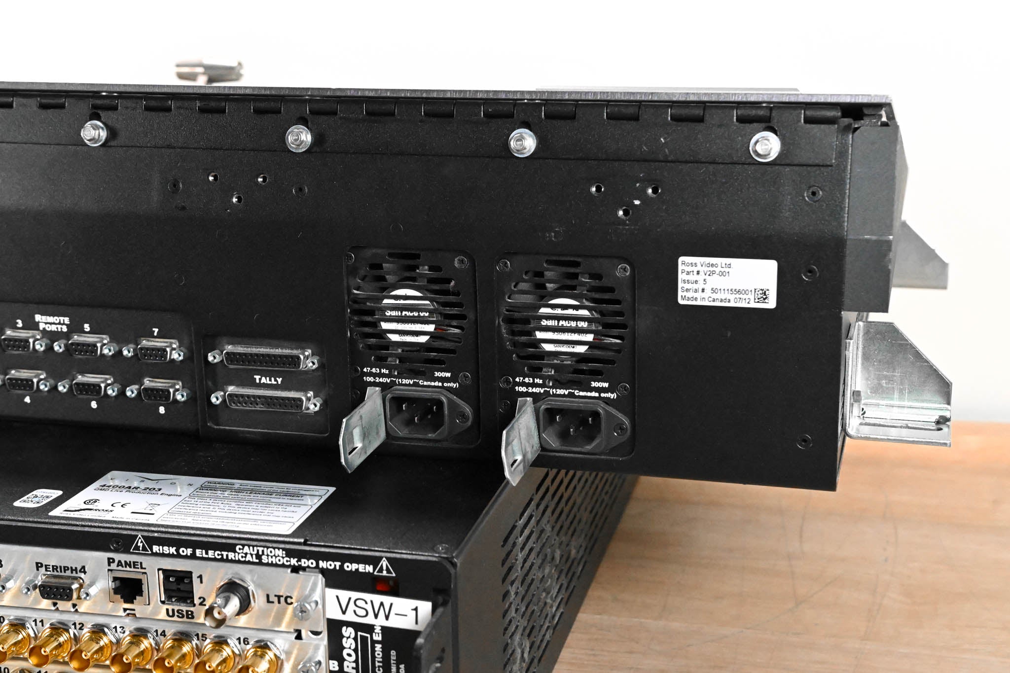 Ross Vision QMD 2 M/E Video Switcher w/ Vision 2M Panel & Touchscreen