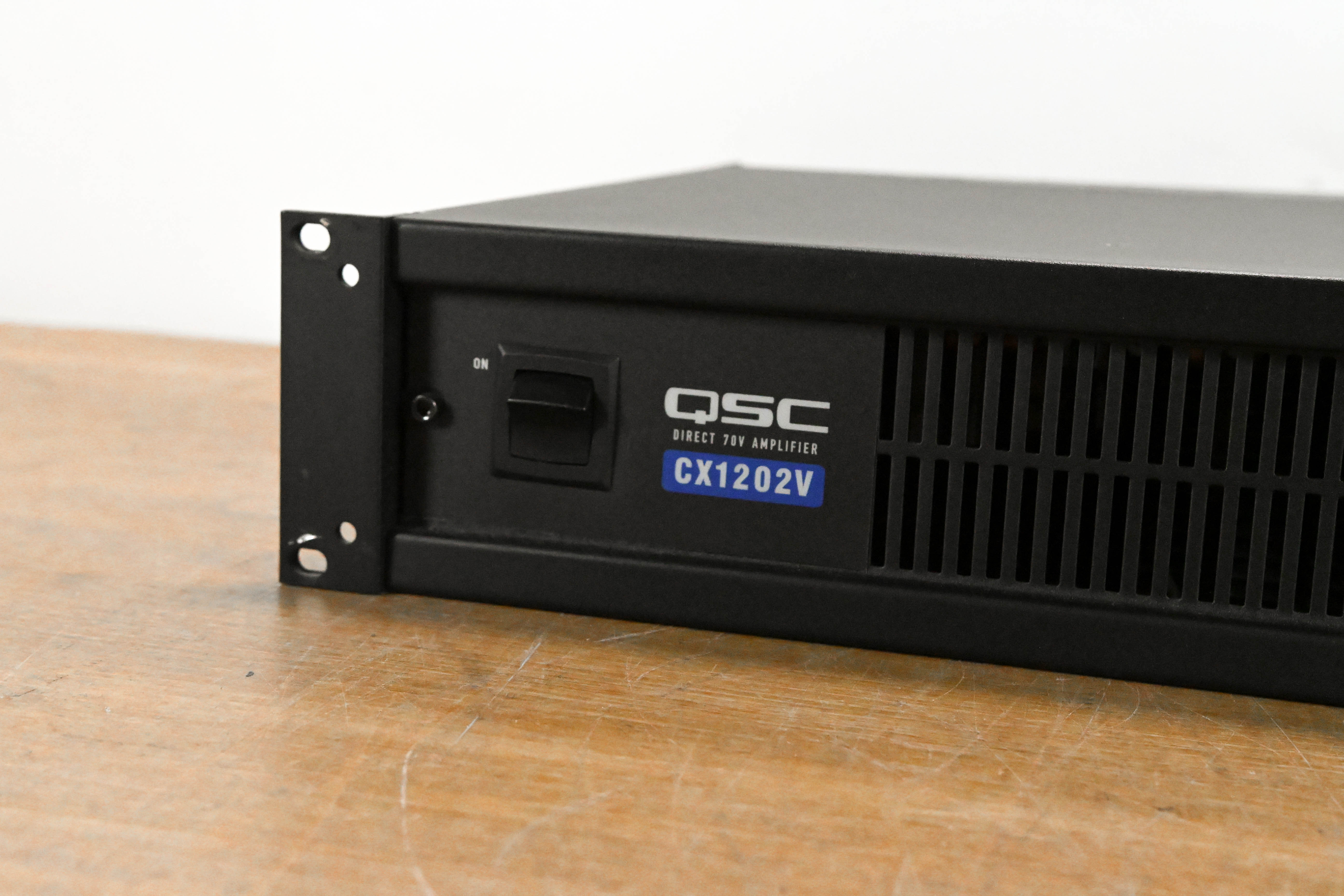 QSC CX1202V 1200W 70V 2-Channel Power Amplifier