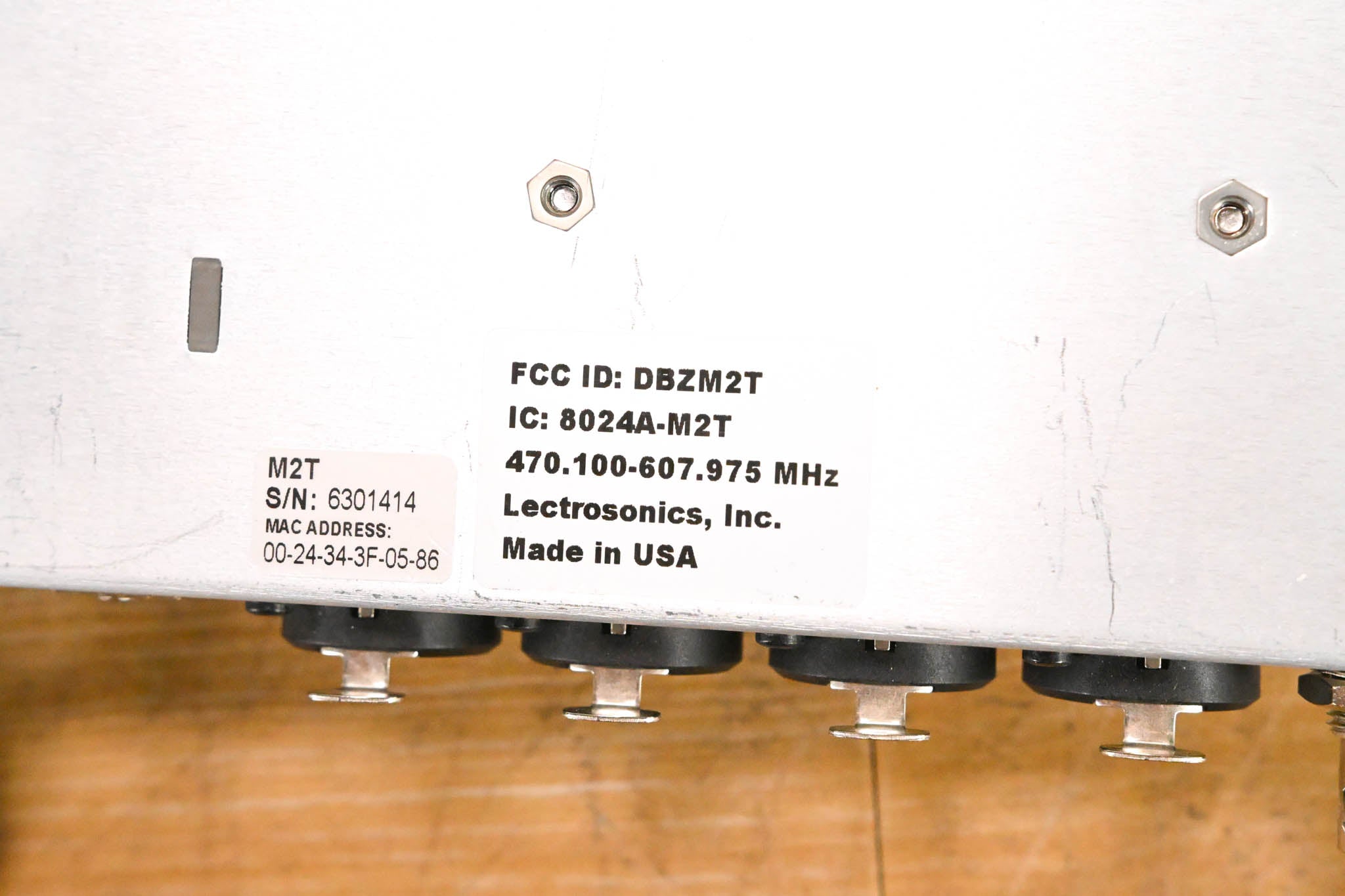Lectrosonics Duet M2T/M2Ra IEM/IFB System - 470-608 MHz
