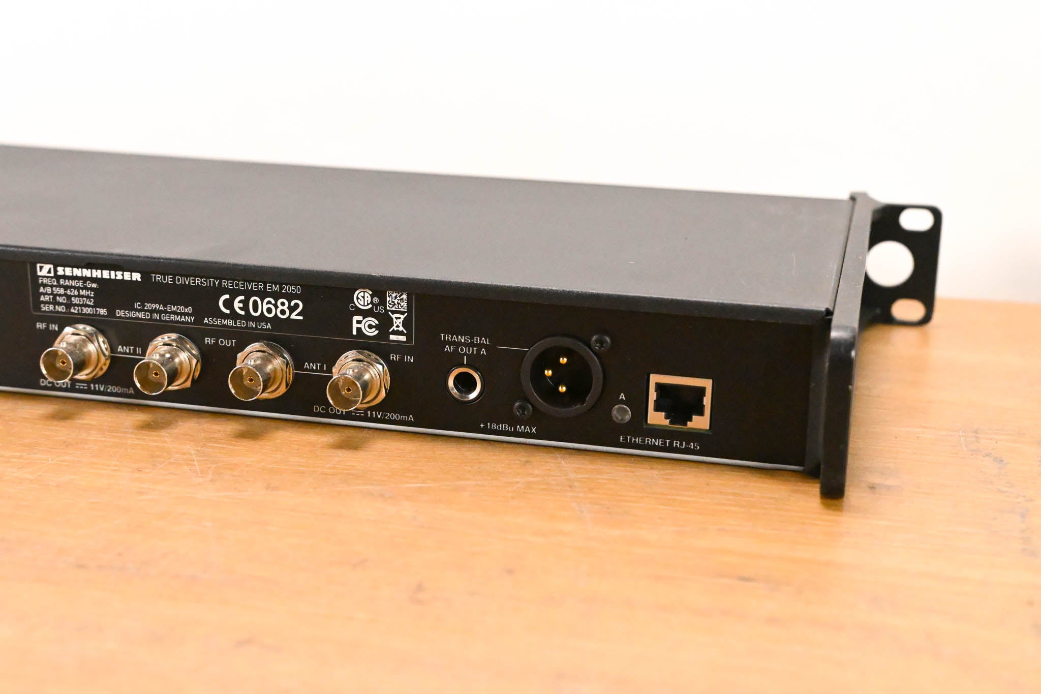 Sennheiser EM 2050 Wireless Receiver w/ two Beltpacks - 558-626 MHz