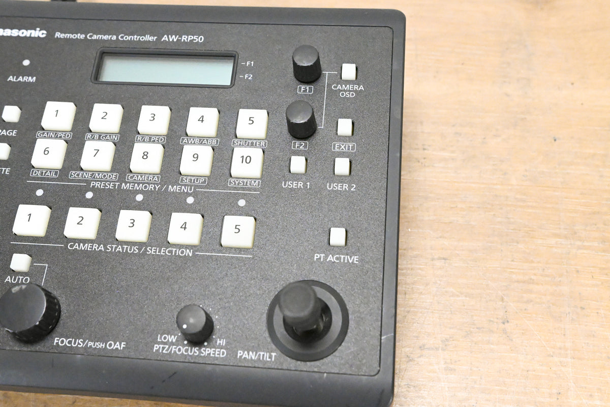 Panasonic AW-RP50 Compact Remote Camera Controller (NO POWER SUPPLY)