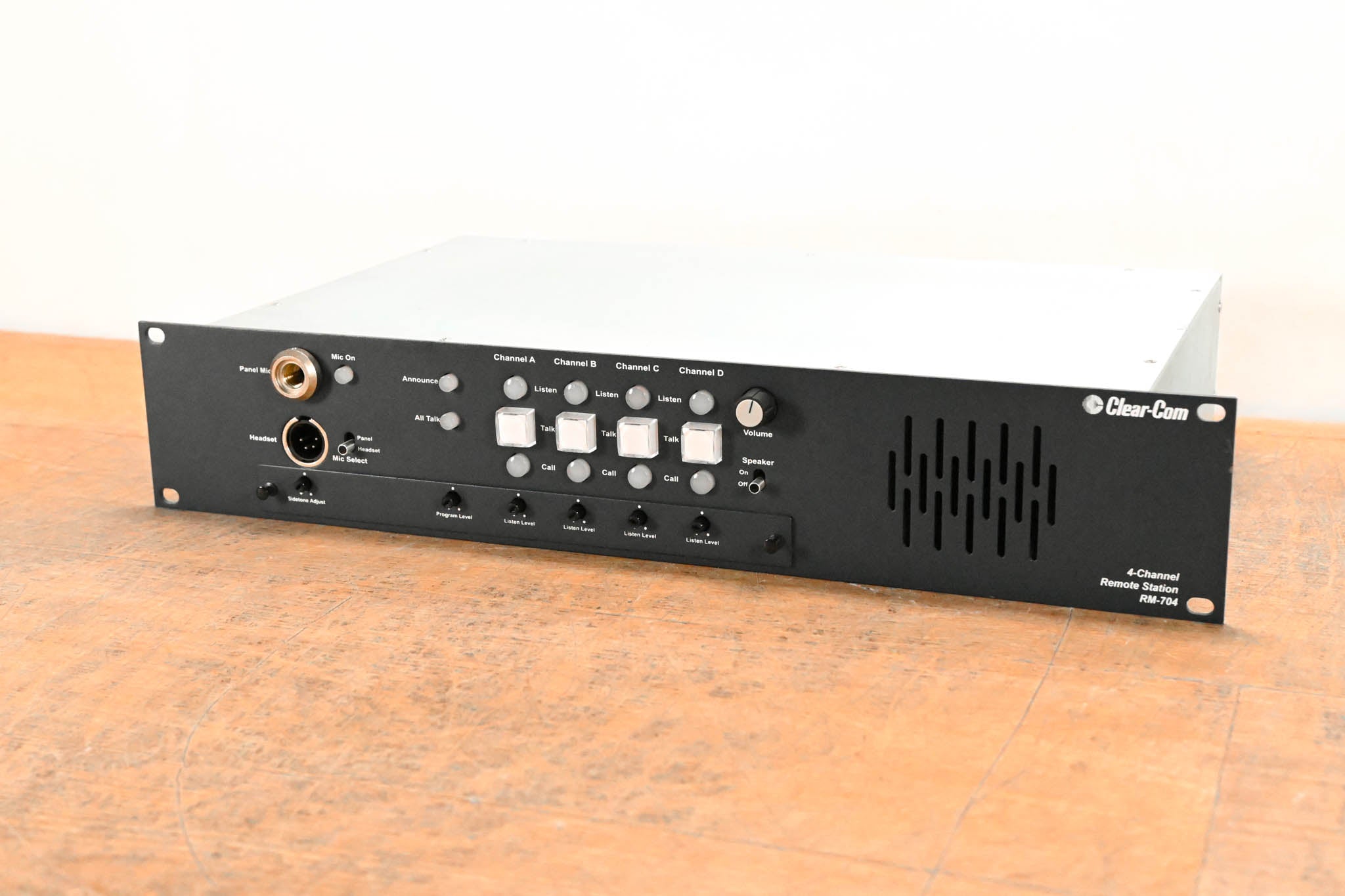 Clear-Com RM-704 2RU 4-Channel Intercom Remote Station