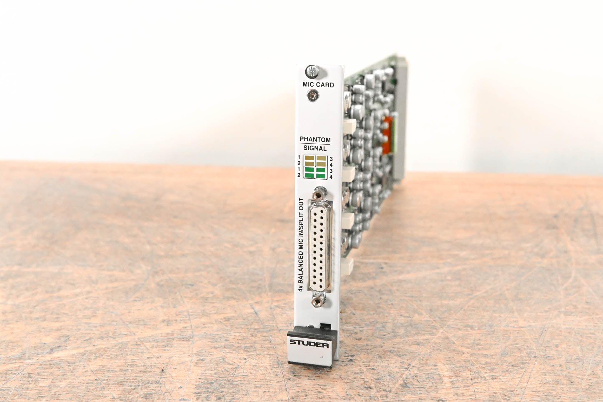 Studer Mic/Line In Card for D21m Modular I/O System