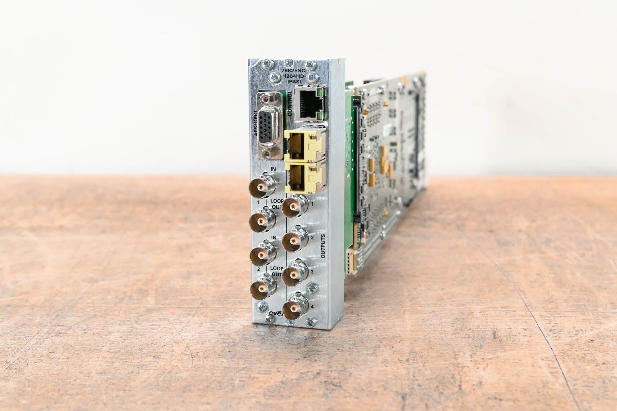 Evertz 7882ENC-H264HD-IPASI Professional H.264 and MPEG-2 Encoder