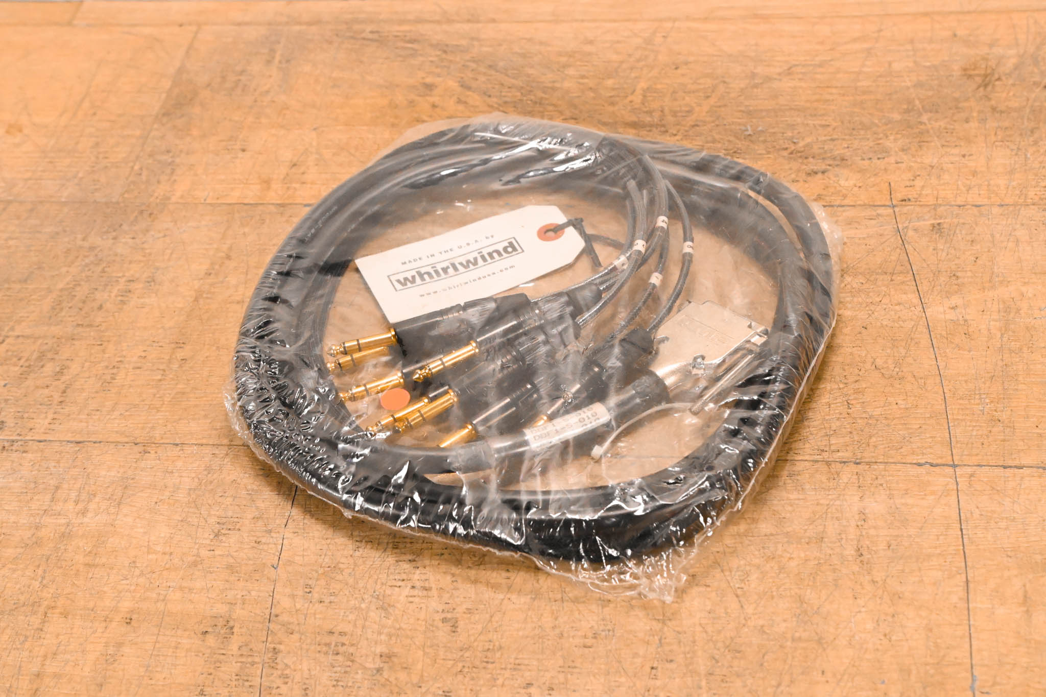 Whirlwind DBF1-S-010 10' Snake Cable with 8 TRSM to DB25-M