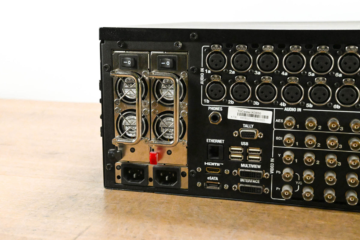 NewTek (Vizrt) TCXD855 Live Video Production System (Upgraded 850)