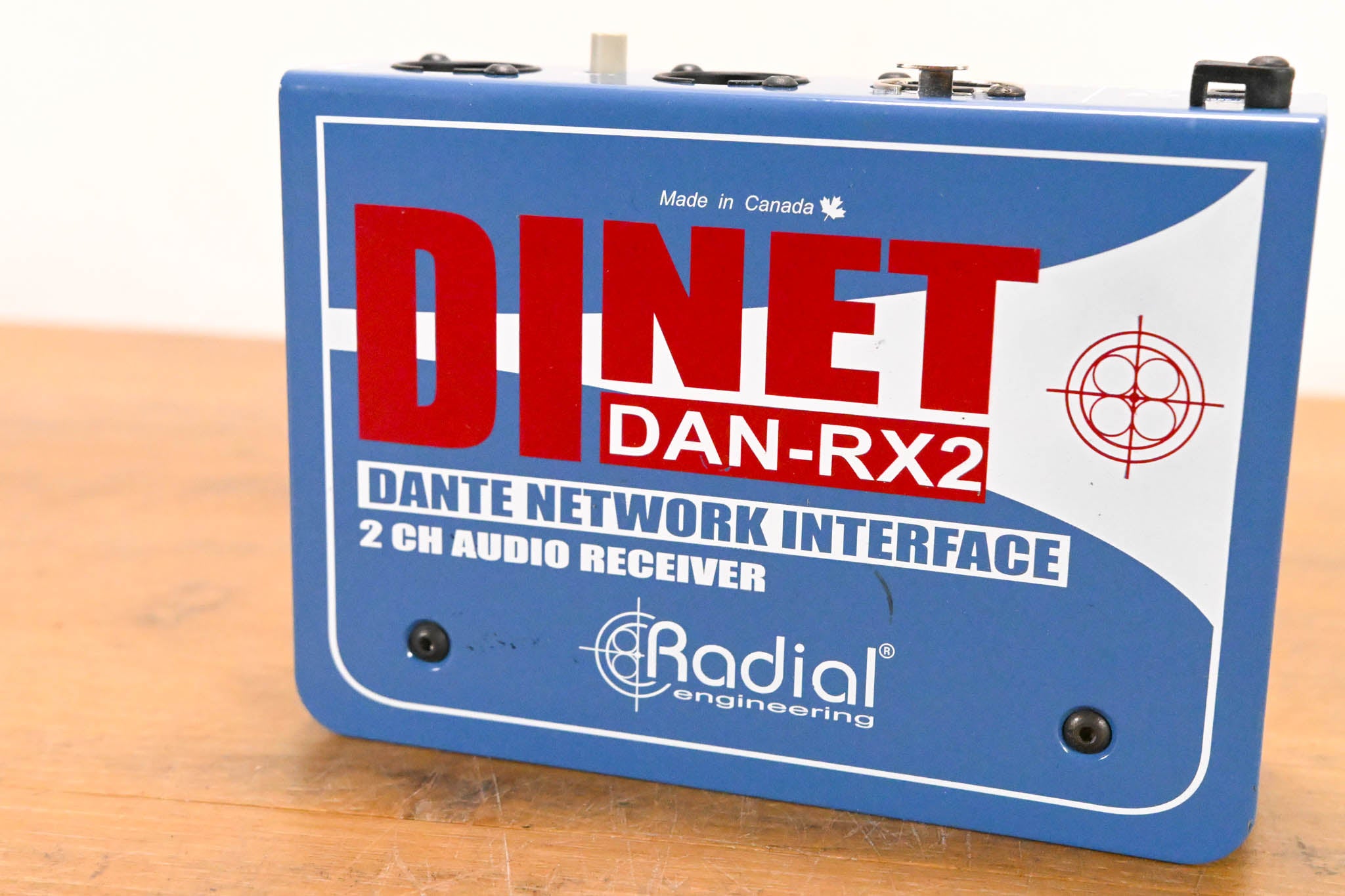 Radial Engineering DiNET DAN-RX2 2-Ch. Dante Network Receiver (NO PSU)