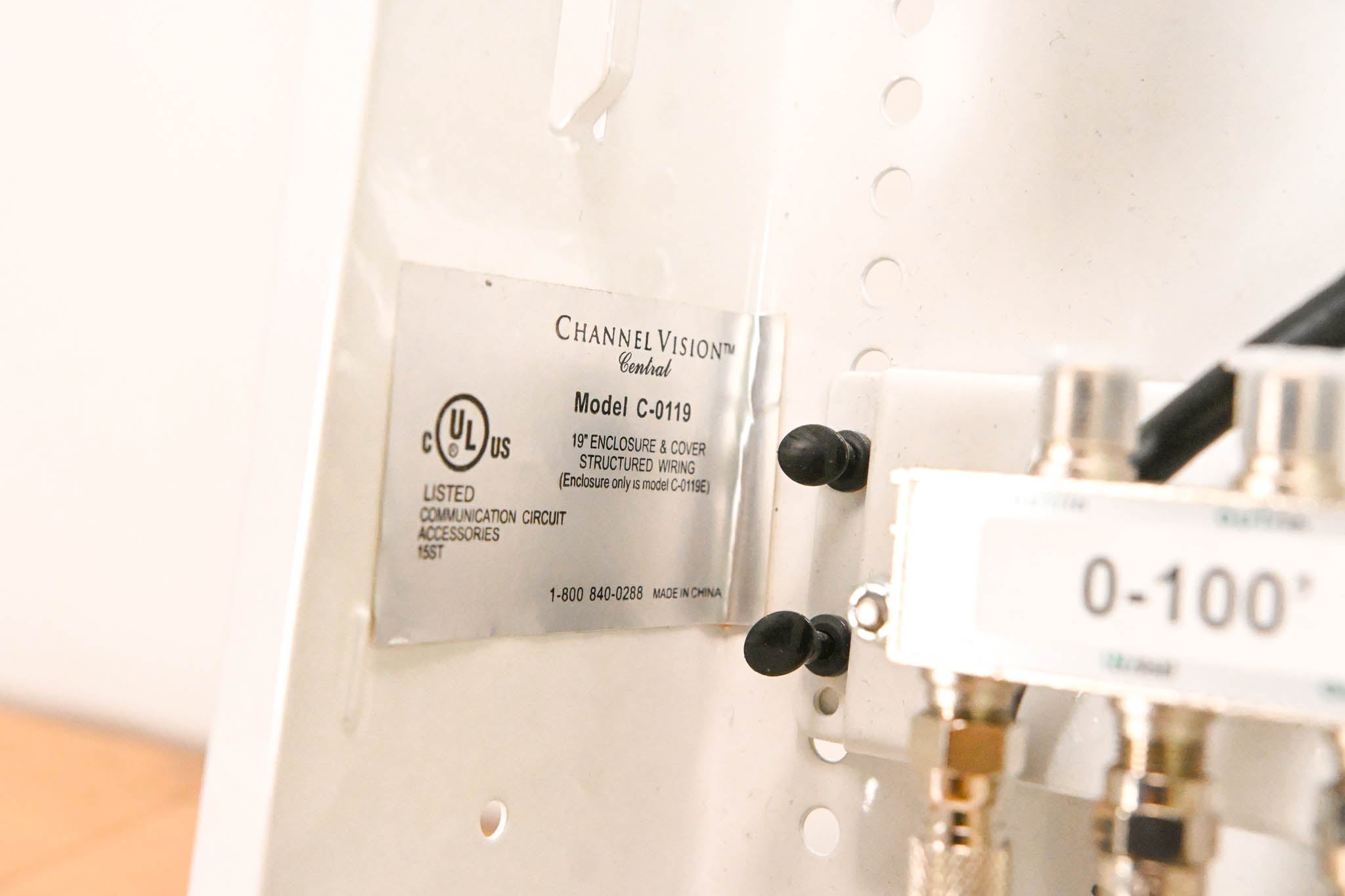 Channel Vision DP-3/12-II Amplified RF Coax Distribution Panel