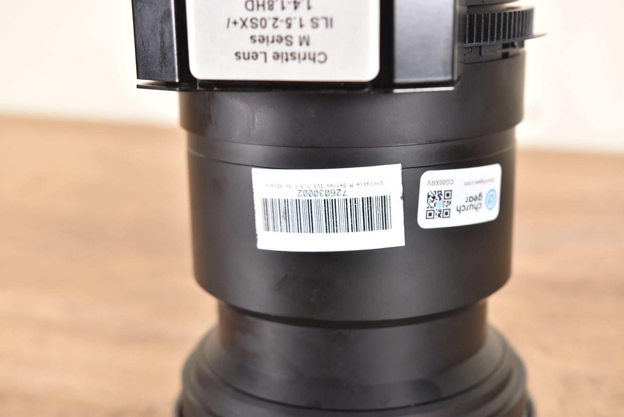 Christie ILS Lens 1.5-2.0:1 SX+ / 1.4-1.8:1 HD 0.95" 3-Chip DLP Lens