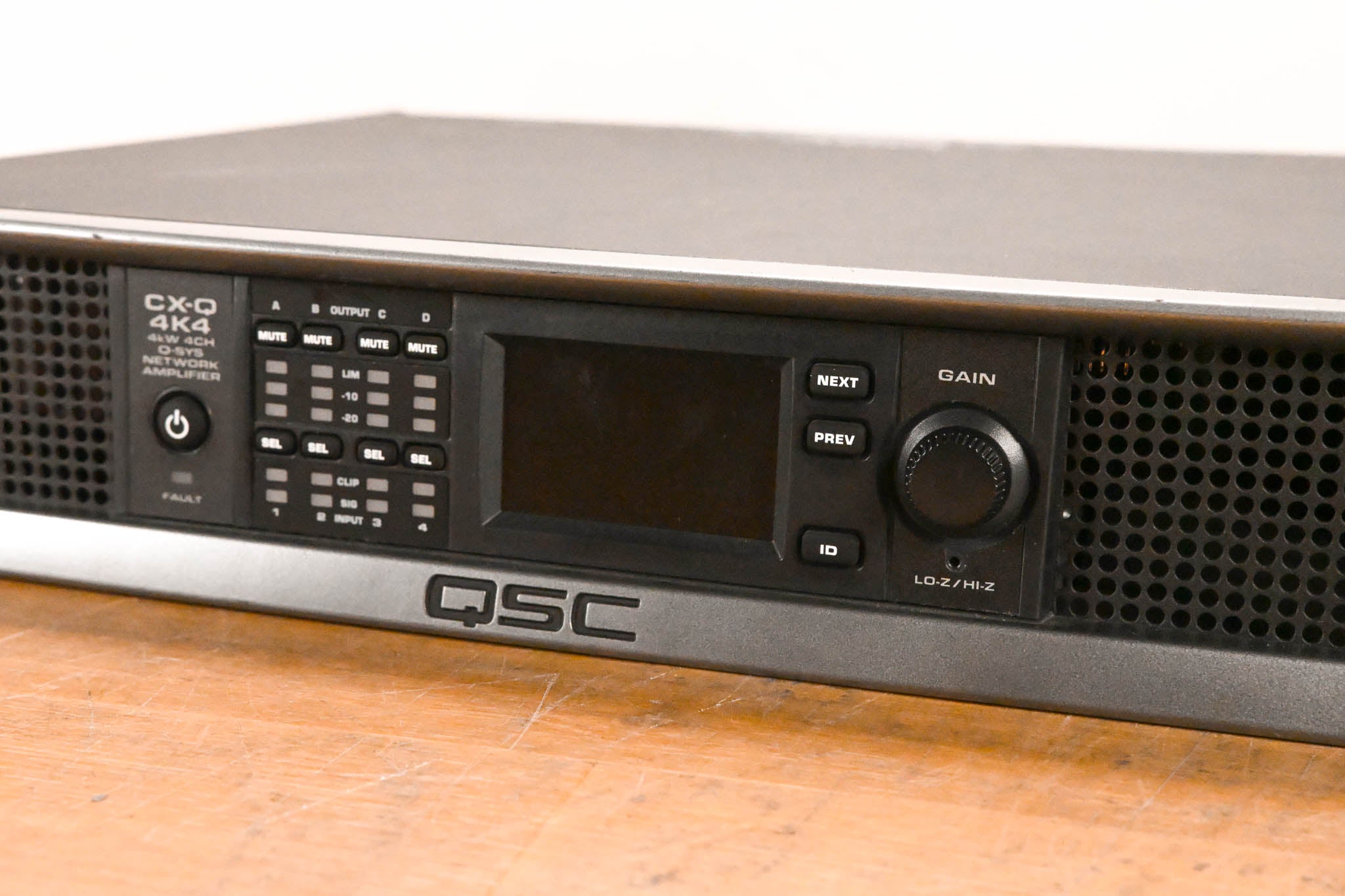 QSC CX-Q 4K4 4-Channel Network Power Amplifier for the Q-SYS Platform