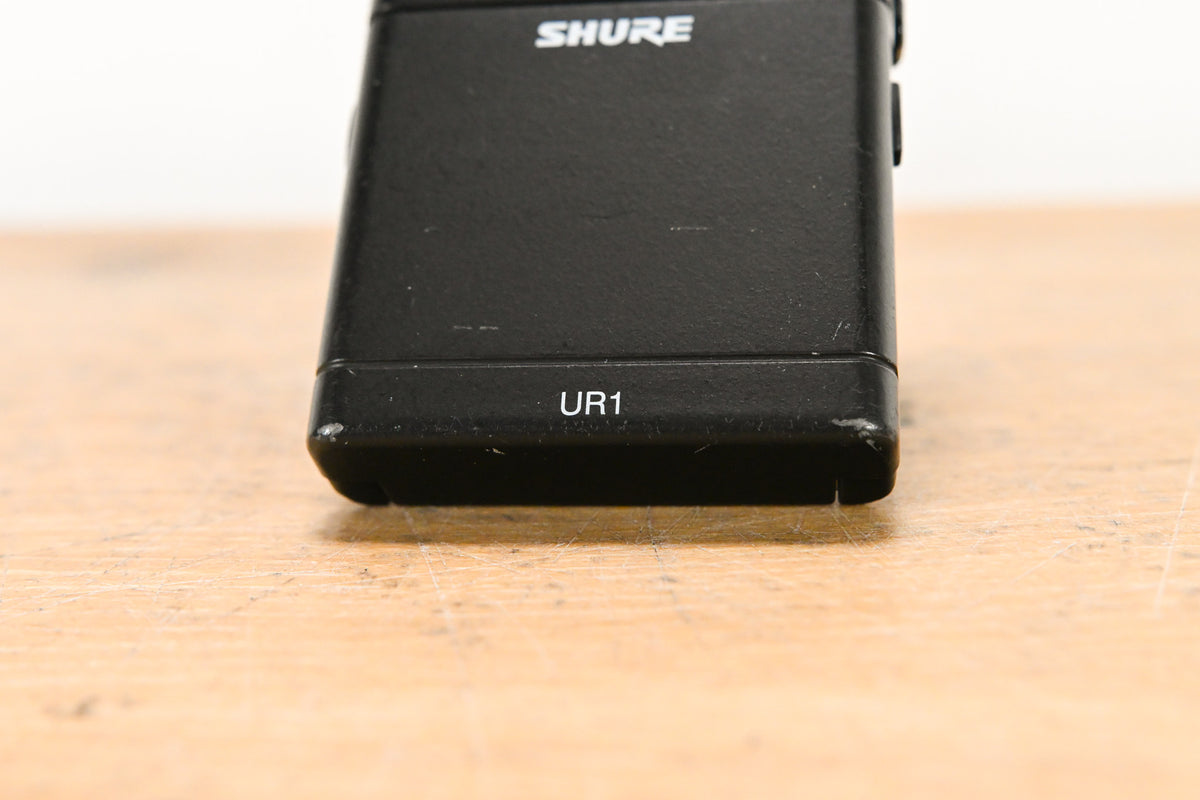 Shure UR1 Wireless Bodypack Transmitter - G1 Band: 470-530 MHz