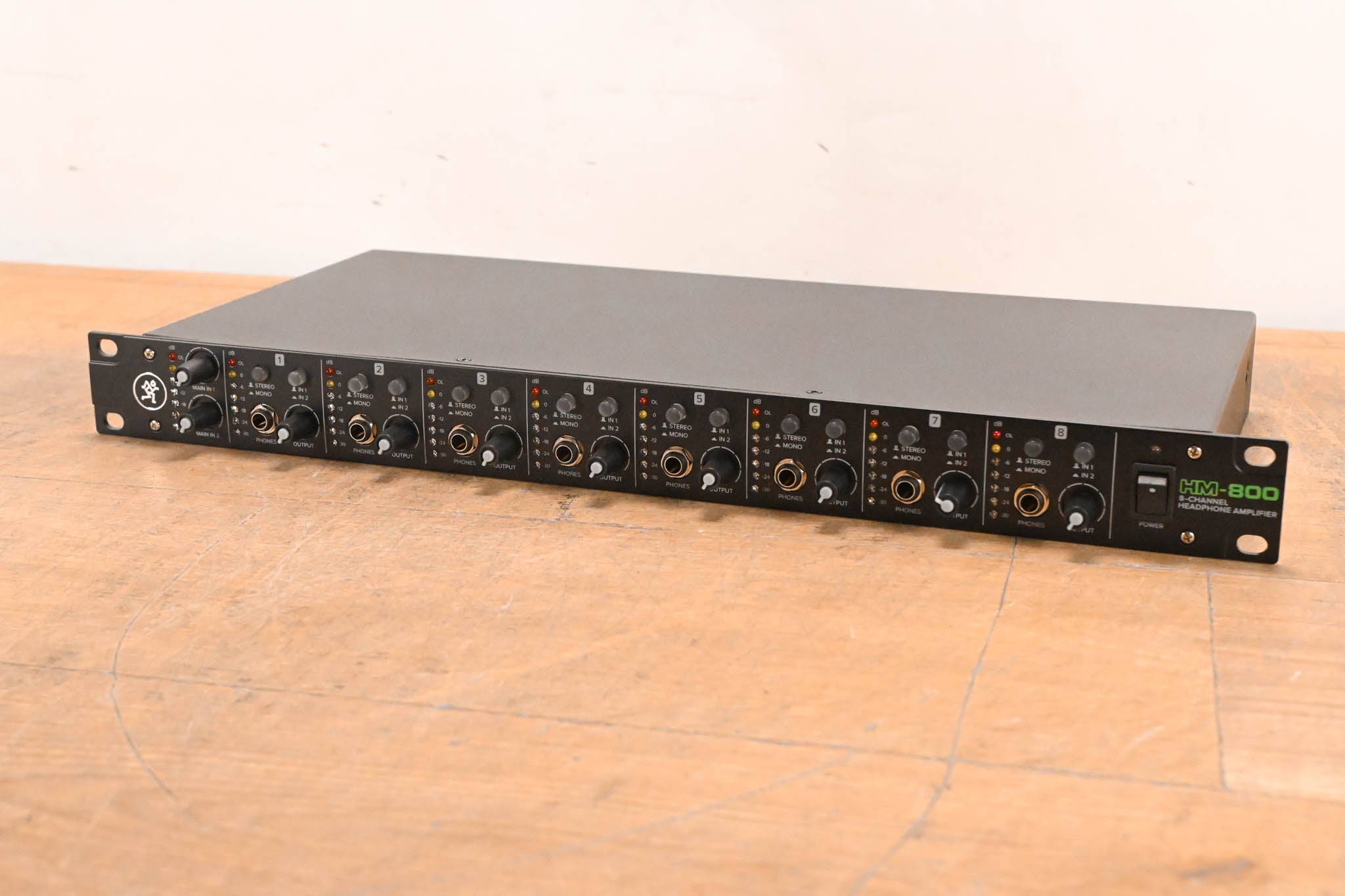 Mackie HM-800 8-Channel Headphone Amplifier