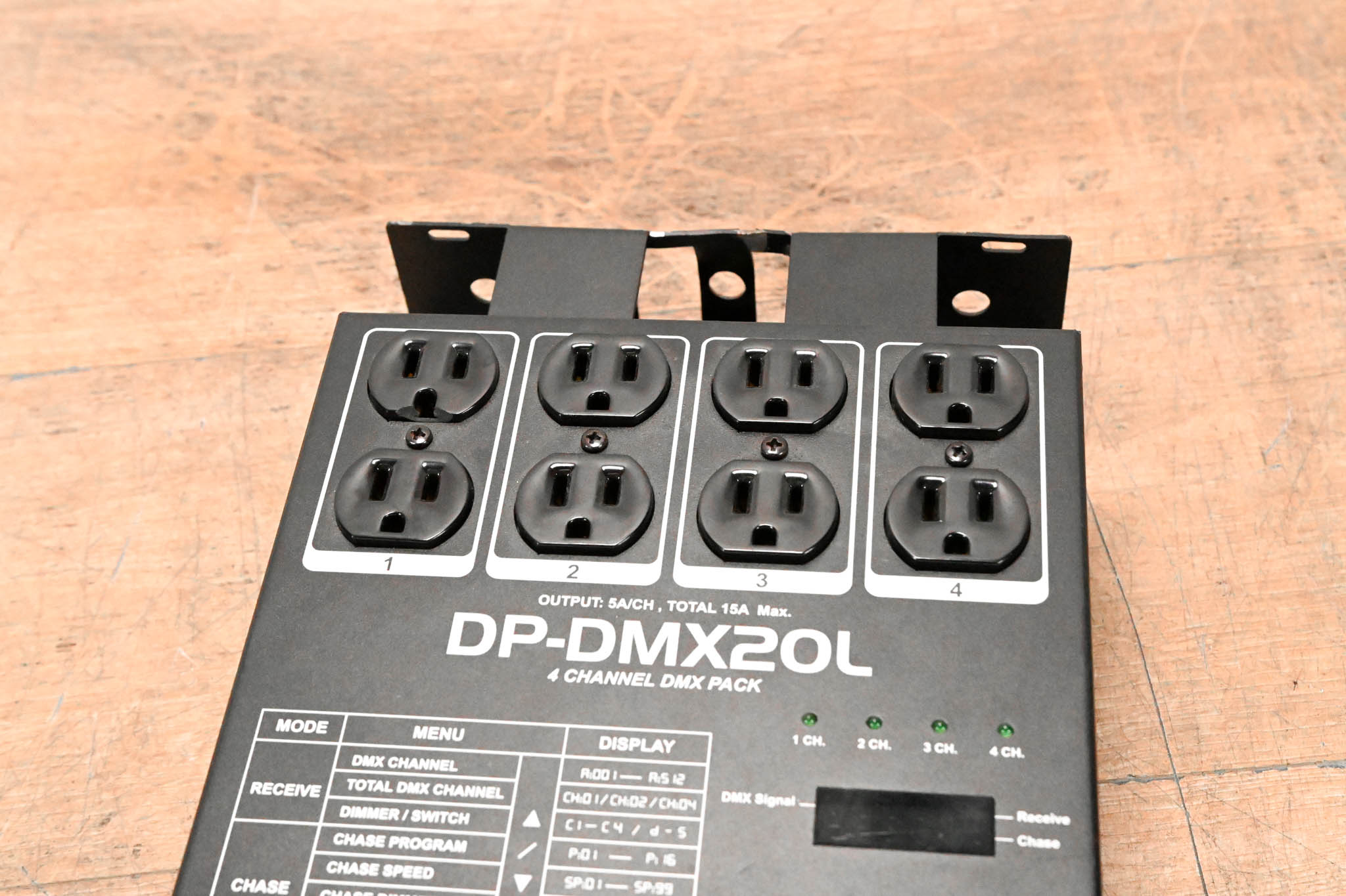 Elation DP-DMX20L 4-Channel DMX Dimmer/Switch Pack