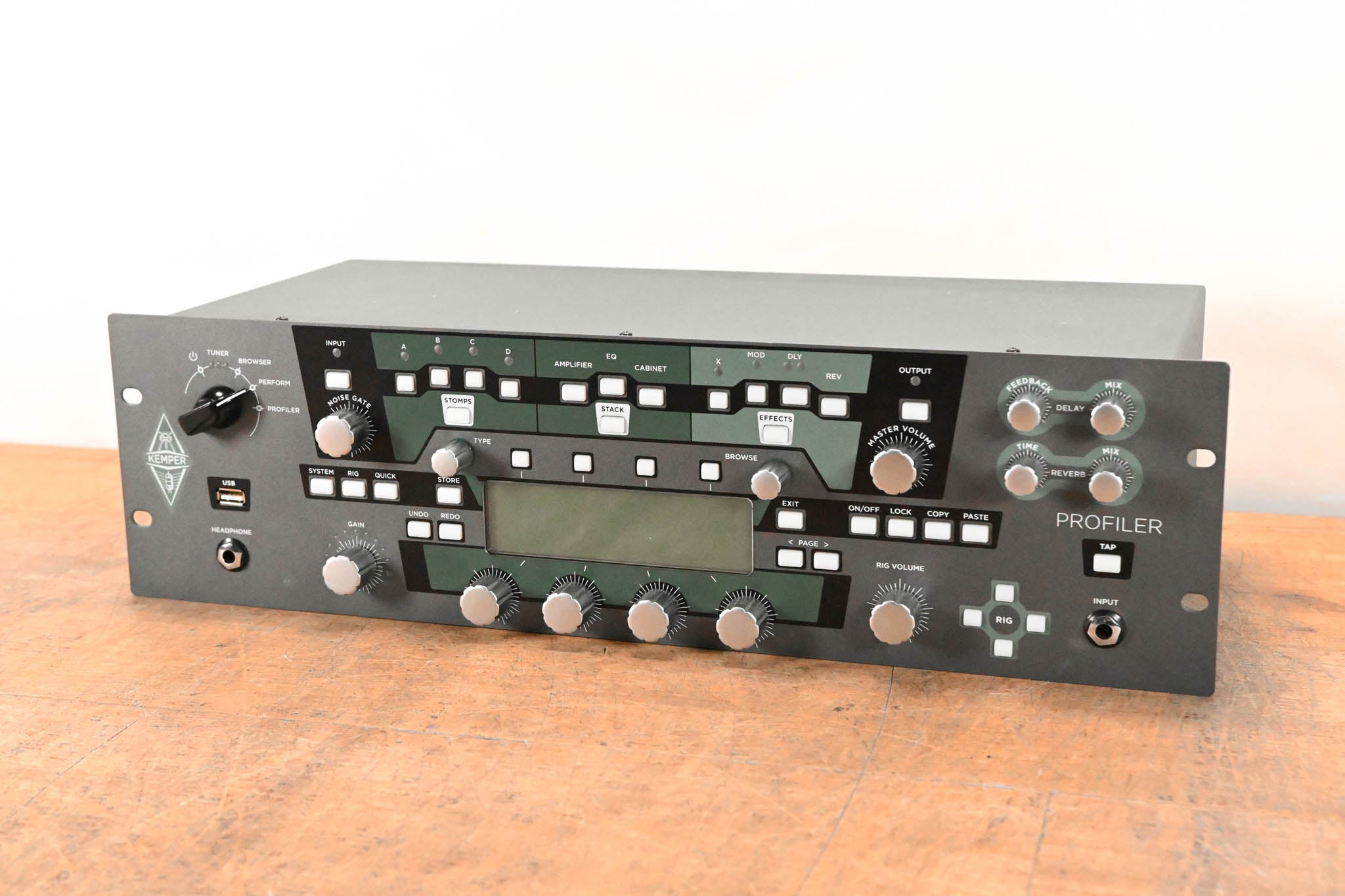 Kemper Profiler Rack Rackmount Profiling Amp Head