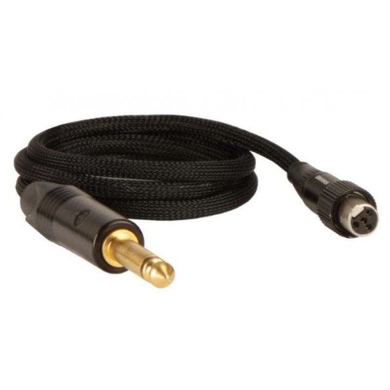 Premium threaded locking TQG connector guitar cabl