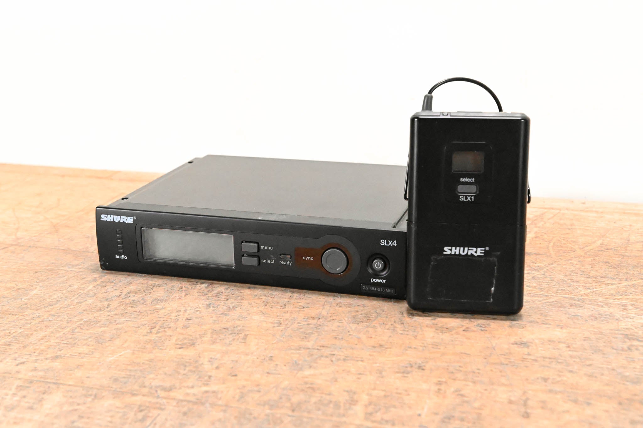 Shure SLX14 Bodypack Wireless System - G5 Band (NO POWER SUPPLY)