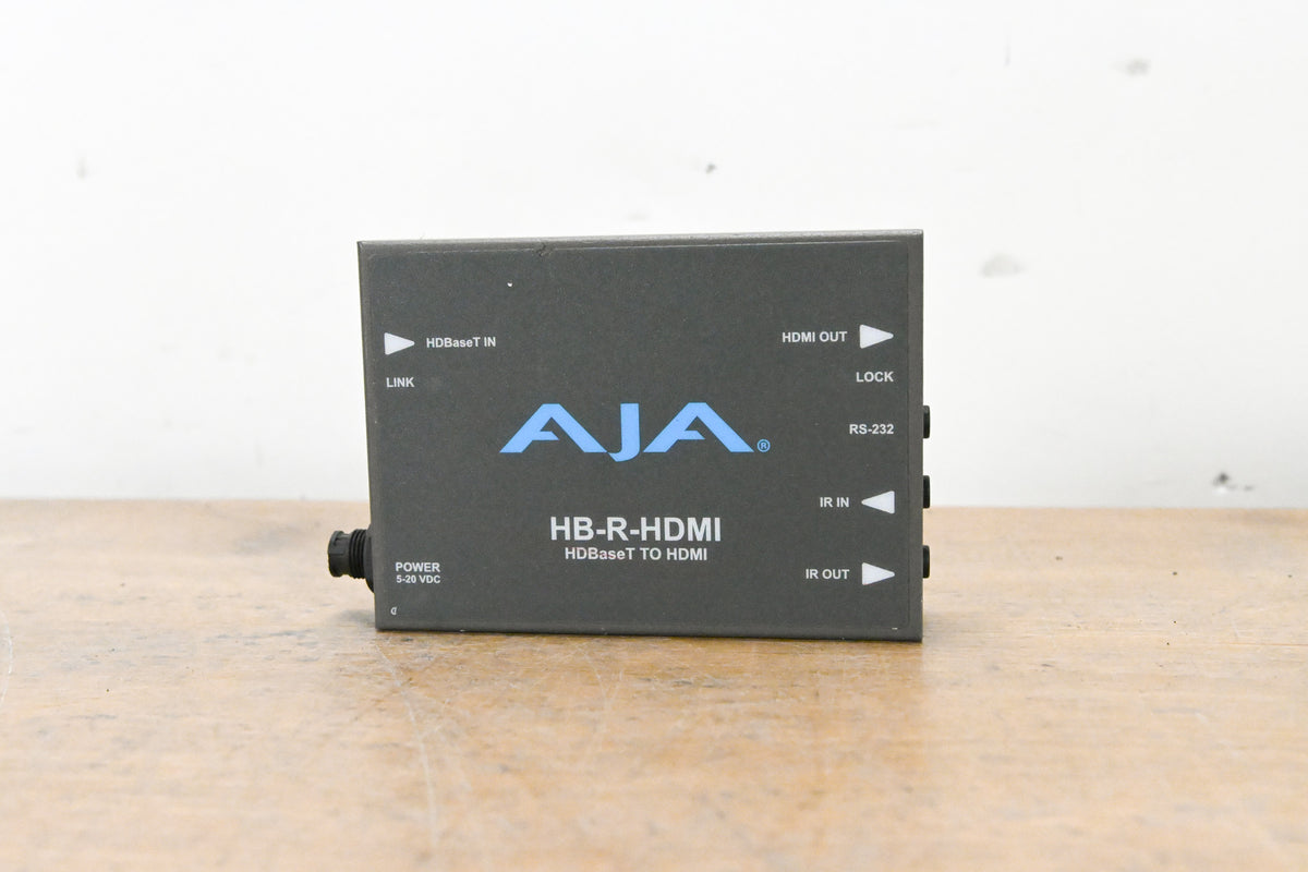 AJA HB-R-HDMI HDBaseT to HDMI Receiver (NO POWER SUPPLY)